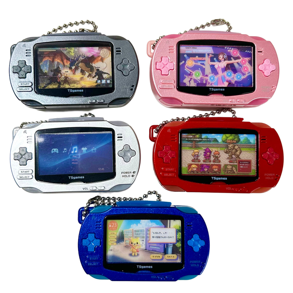 TSgames HandHeld Console Audio Recording Gashapon Keychain
