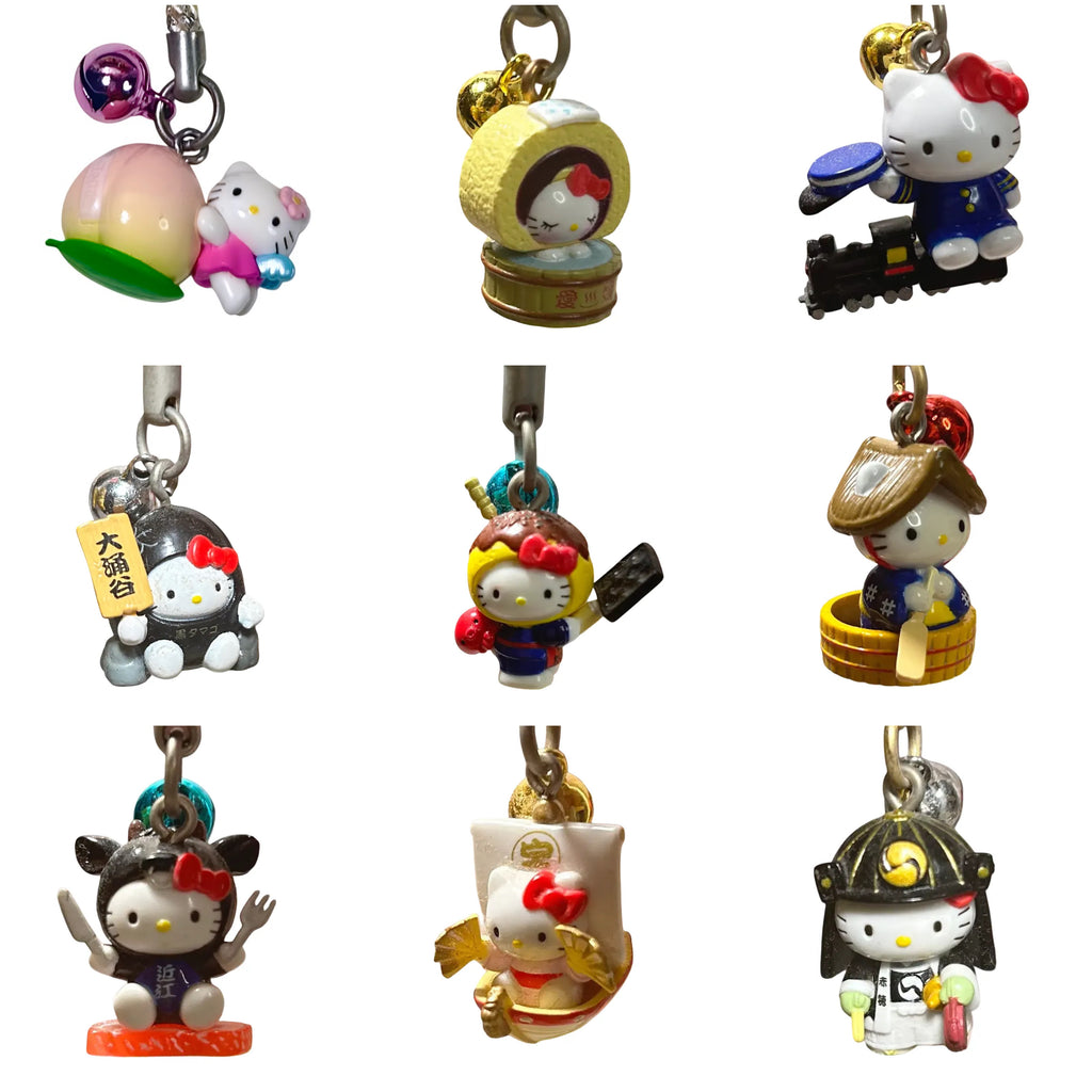 RARE Miscellaneous 1976 Hello Kitty Gotochi Phone Strap Charms