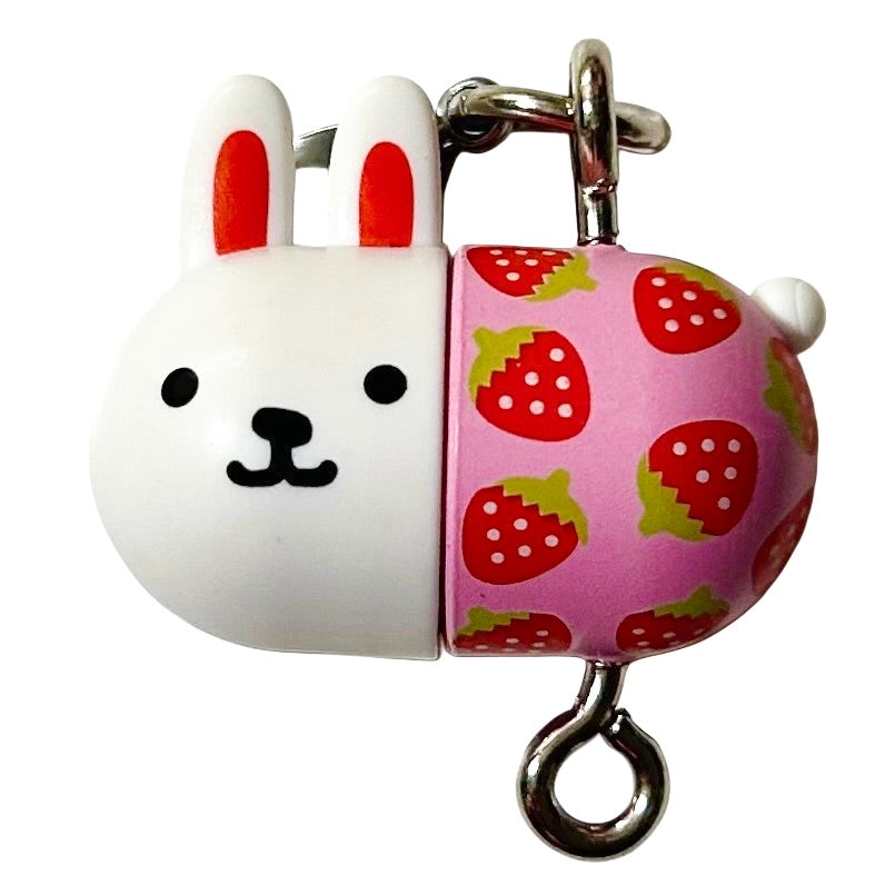 Pill bunny Gashapon Keychain