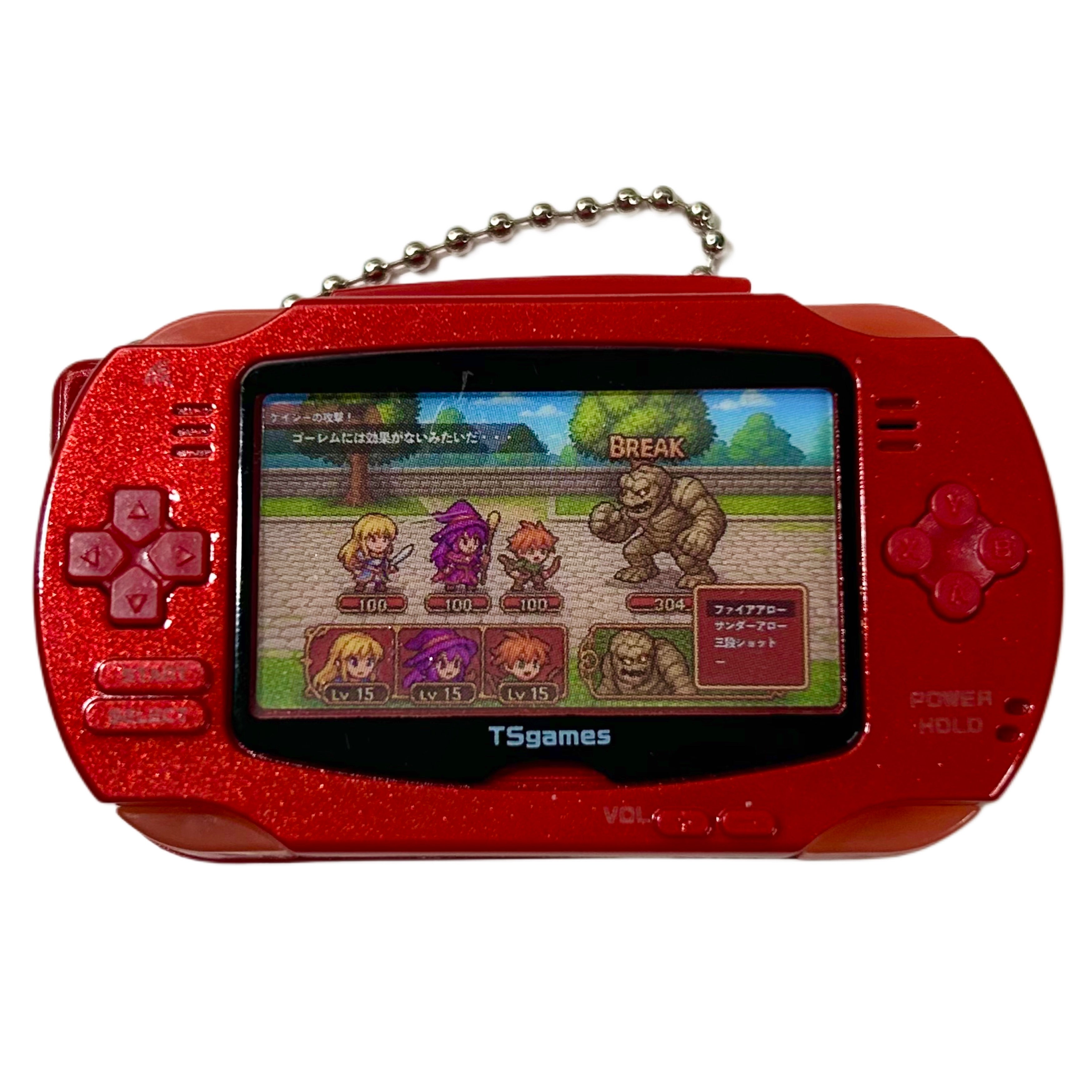 TSgames HandHeld Console Audio Recording Gashapon Keychain
