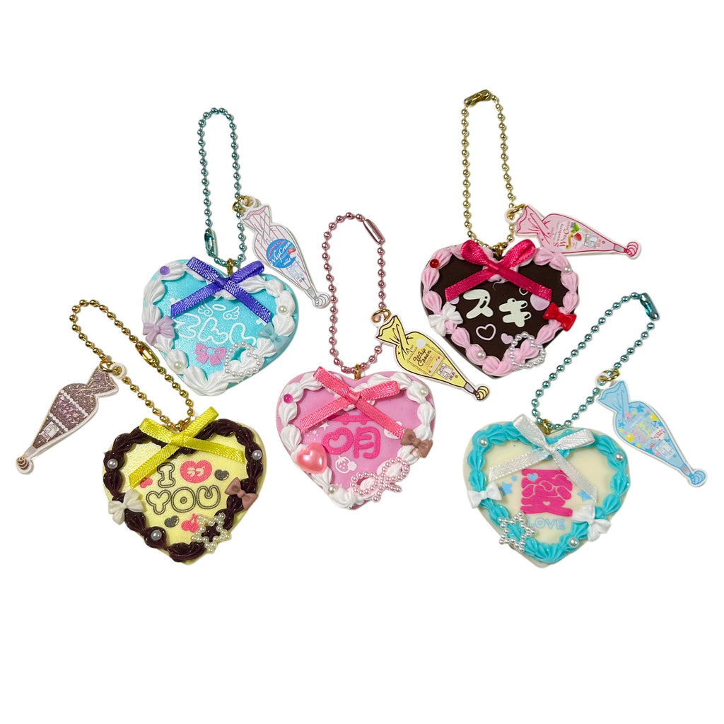Heart Decoden Gashapon Keychain