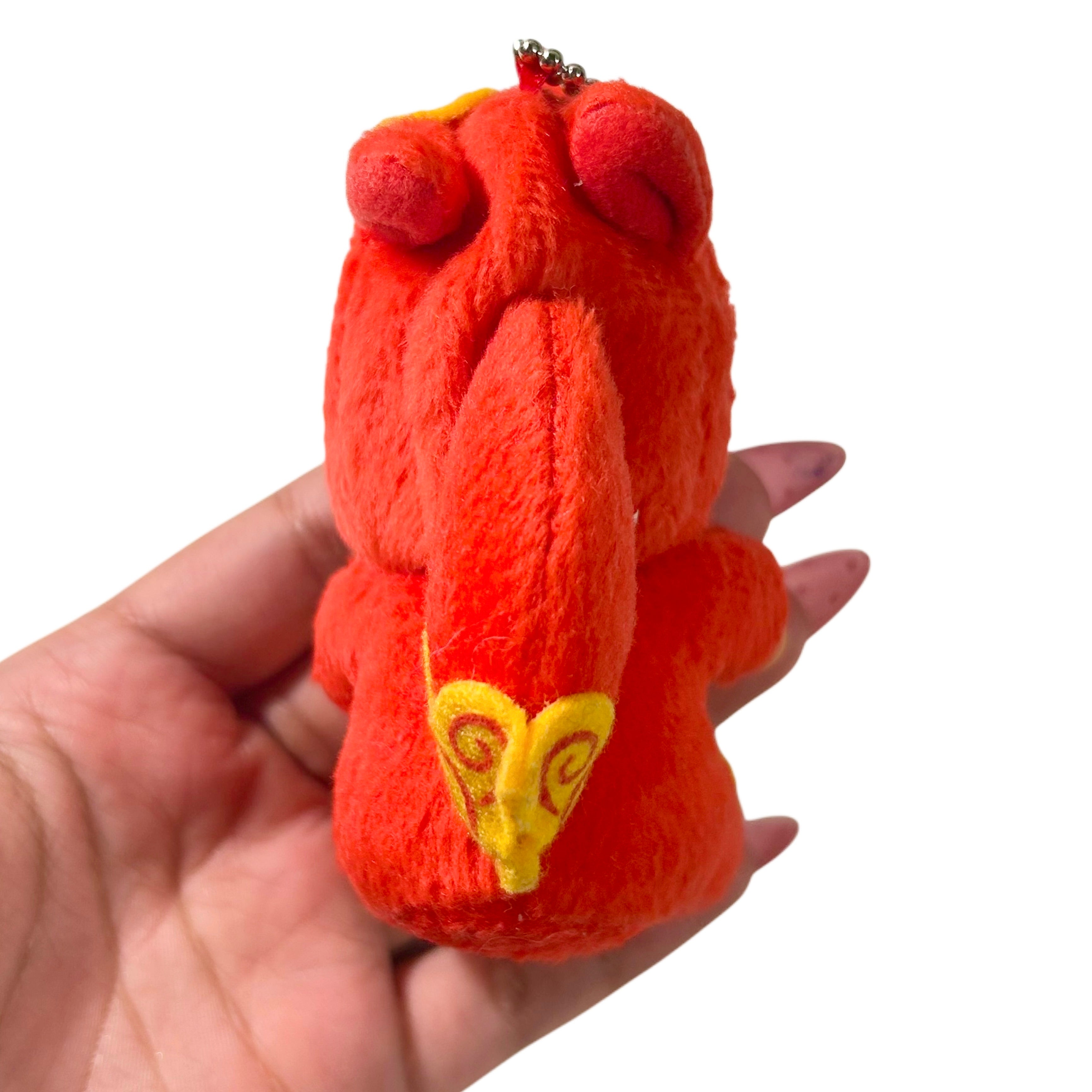 Okinawa Red Dragon Limited Shisa Monchhichi Keychain