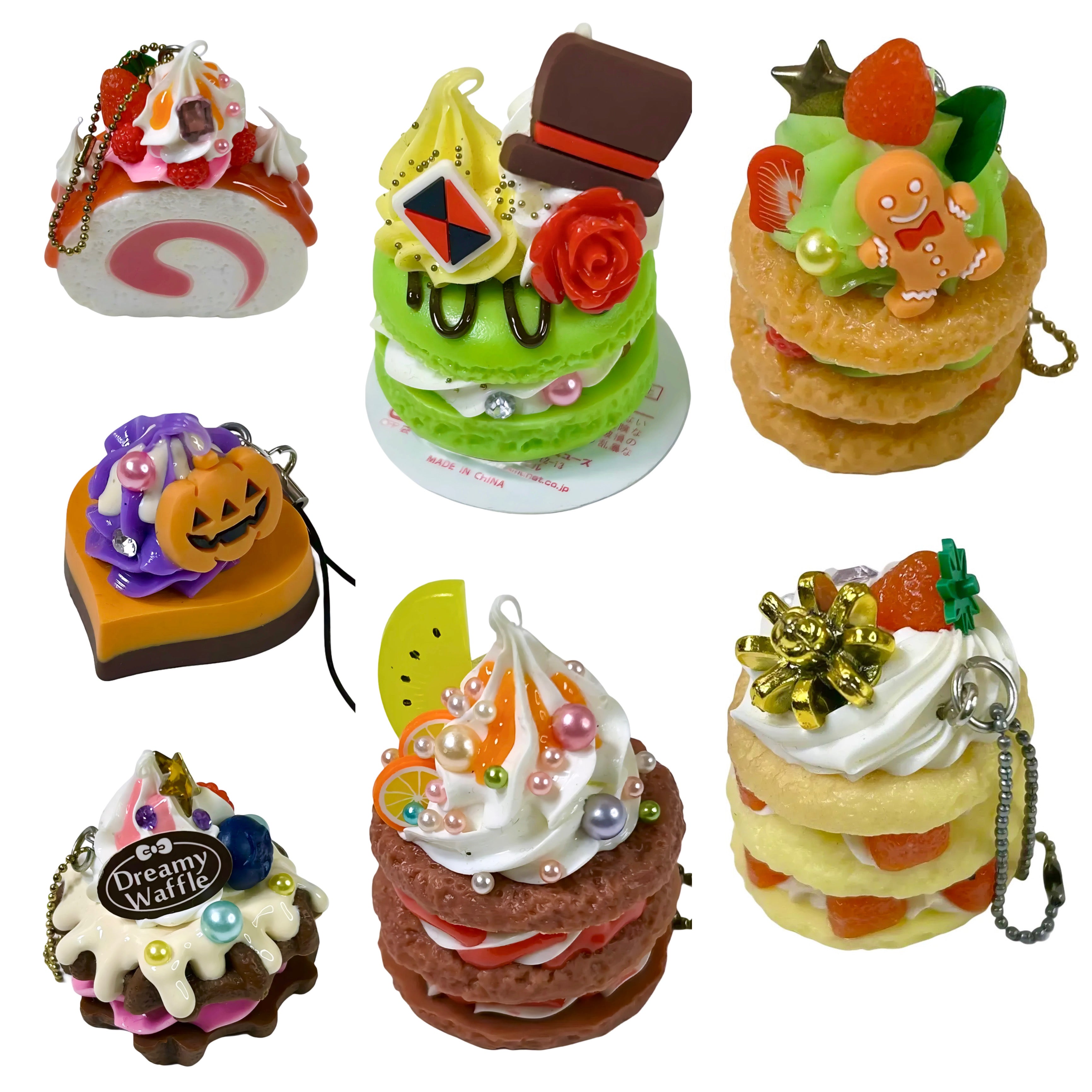 Miscellaneous Luxurious Decoden Sweets Gashapon Keychain