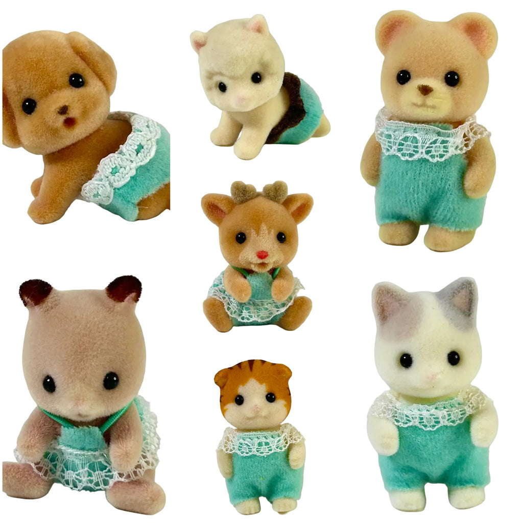Blue Sylvanian Families Babies