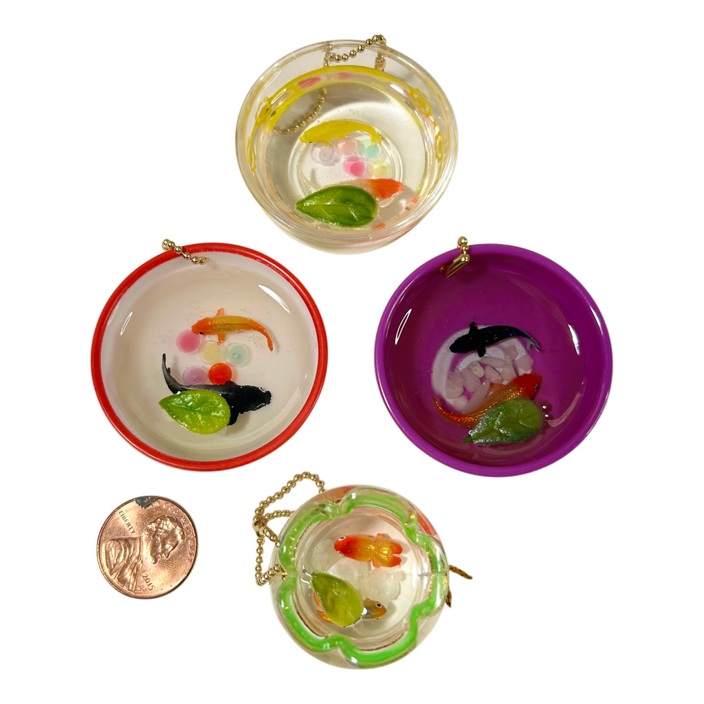 Fishbowl Gashapon Keychain
