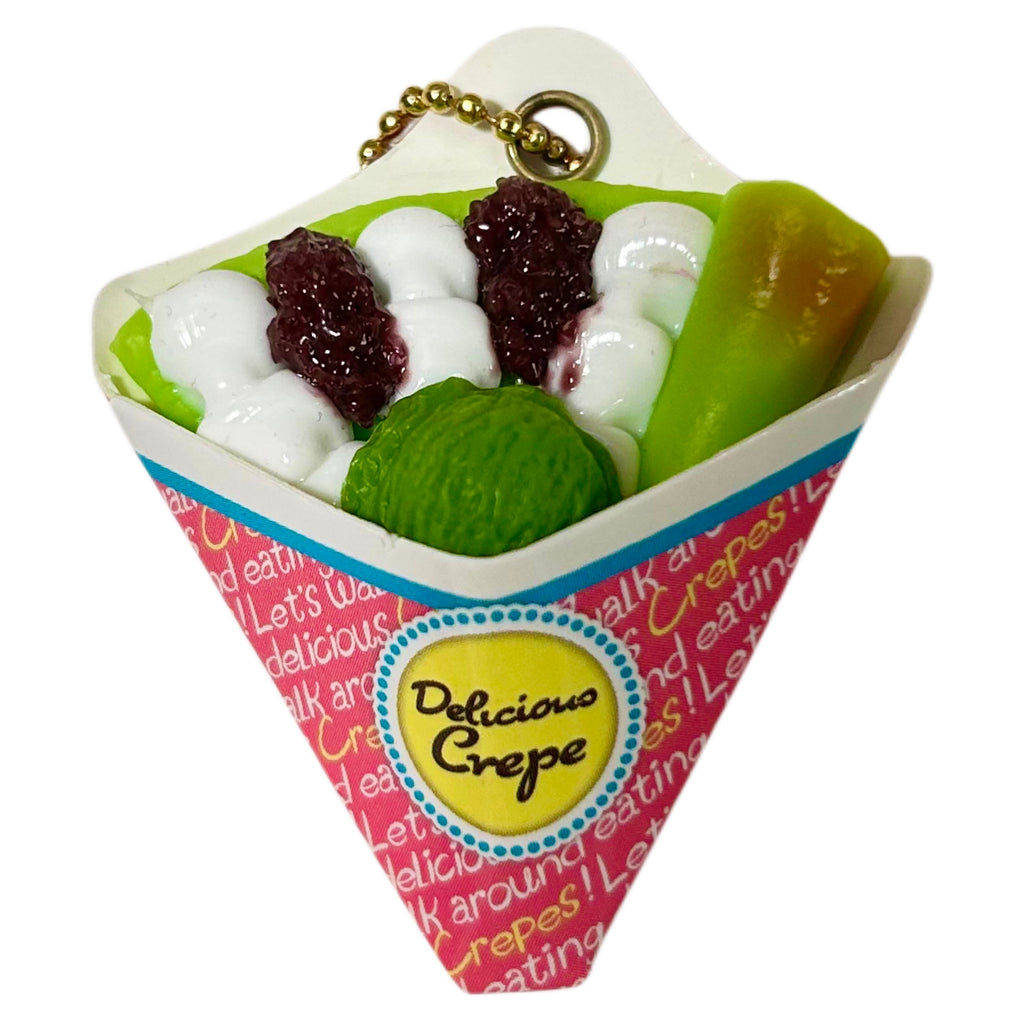 Delicious Crepe Mascot Gashapon Keychain