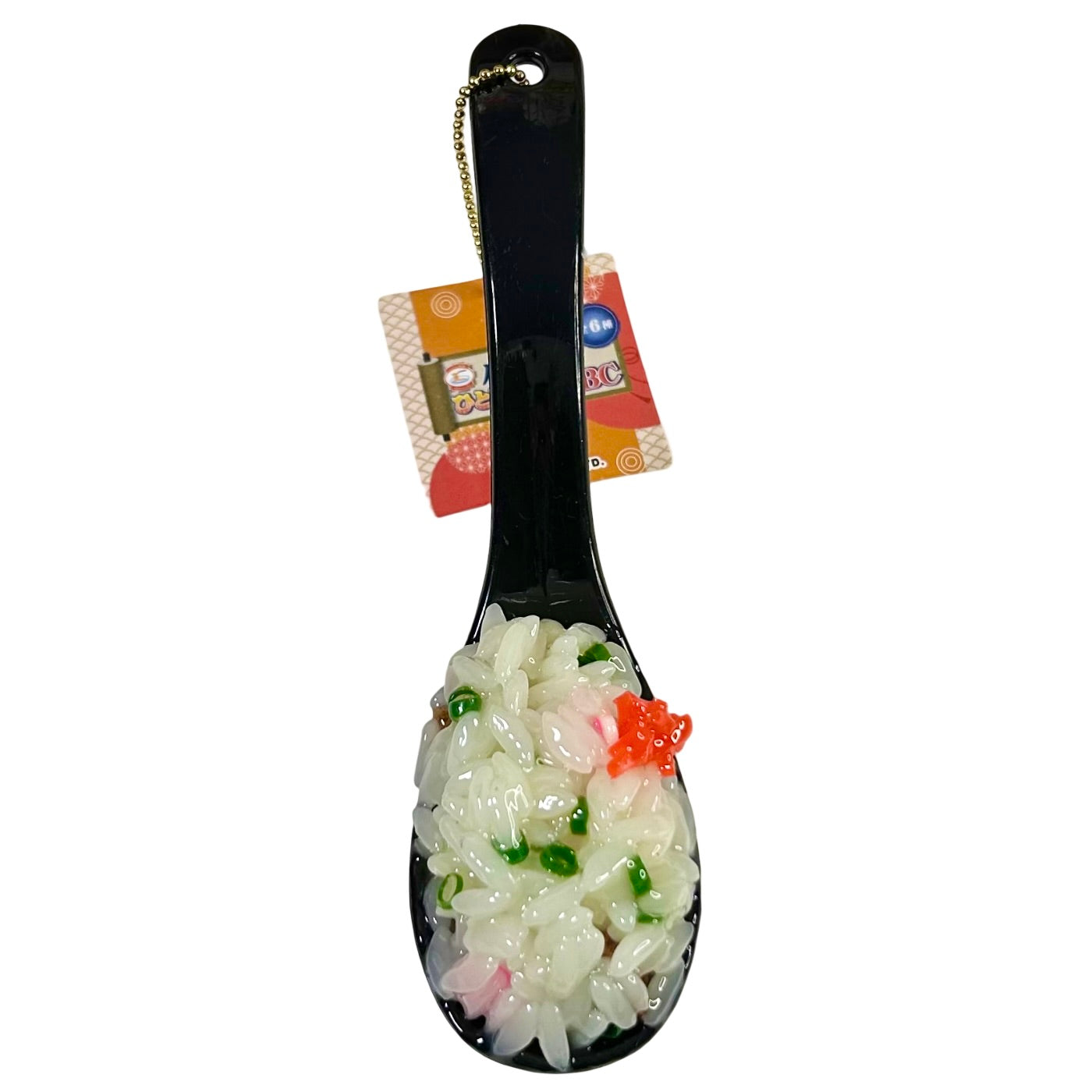 Realistic Spoon Food Gashapon Keychain