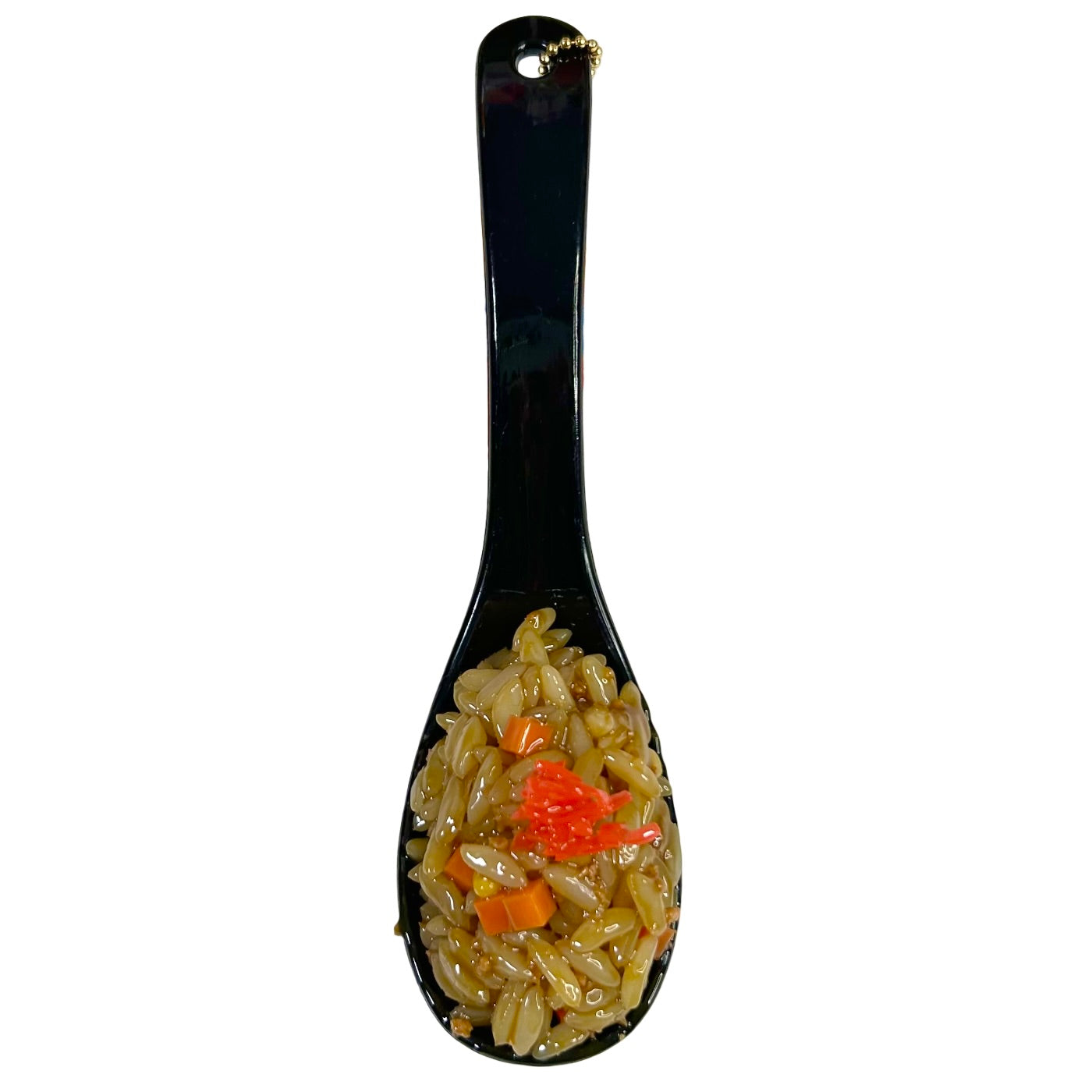 Realistic Spoon Food Gashapon Keychain