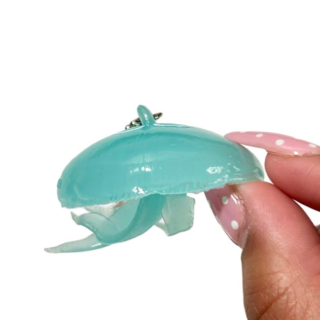 RARE Nature Techni Colour Jellyfish Gashapon Keychain