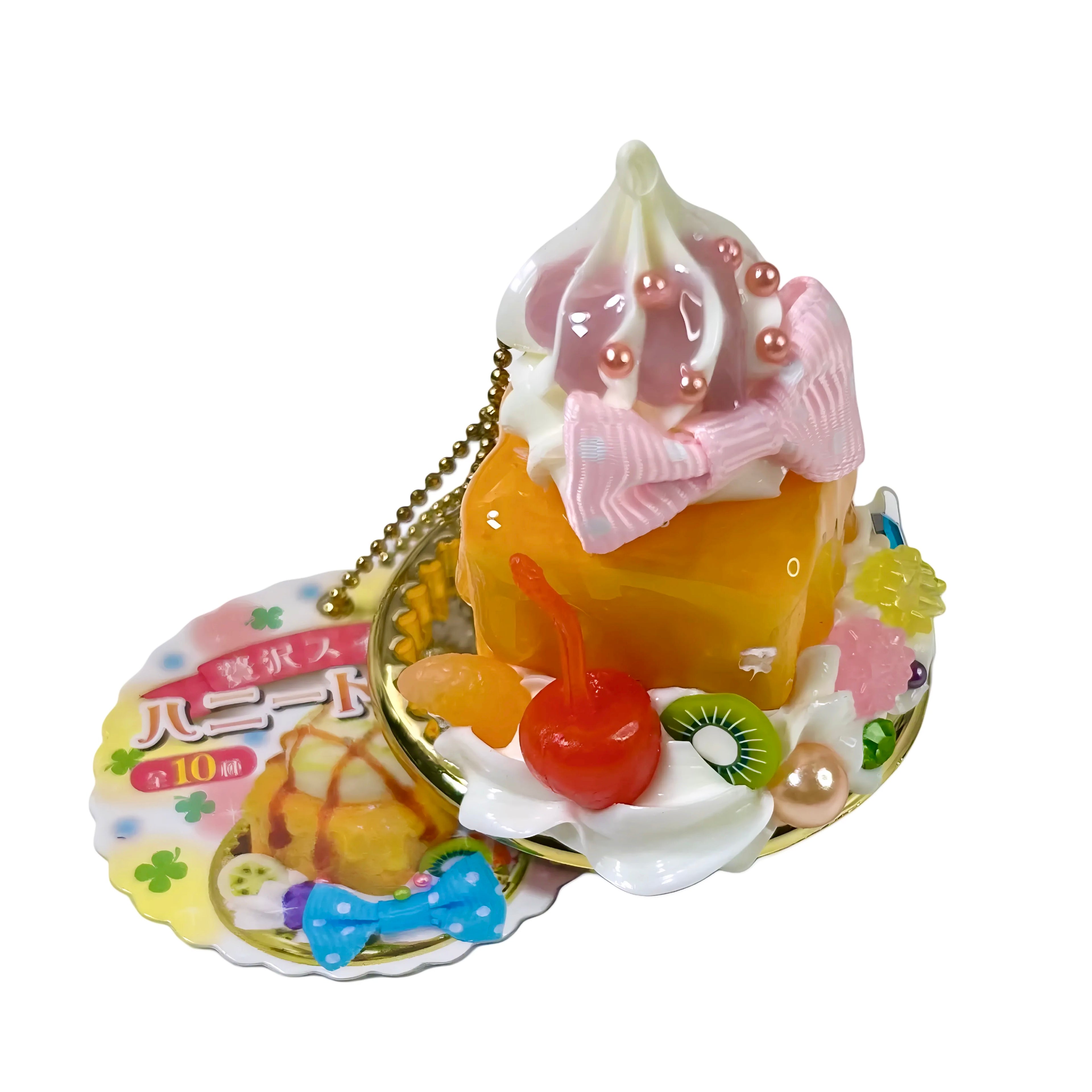 French Toast Luxurious Decoden Sweets Gashapon Keychain