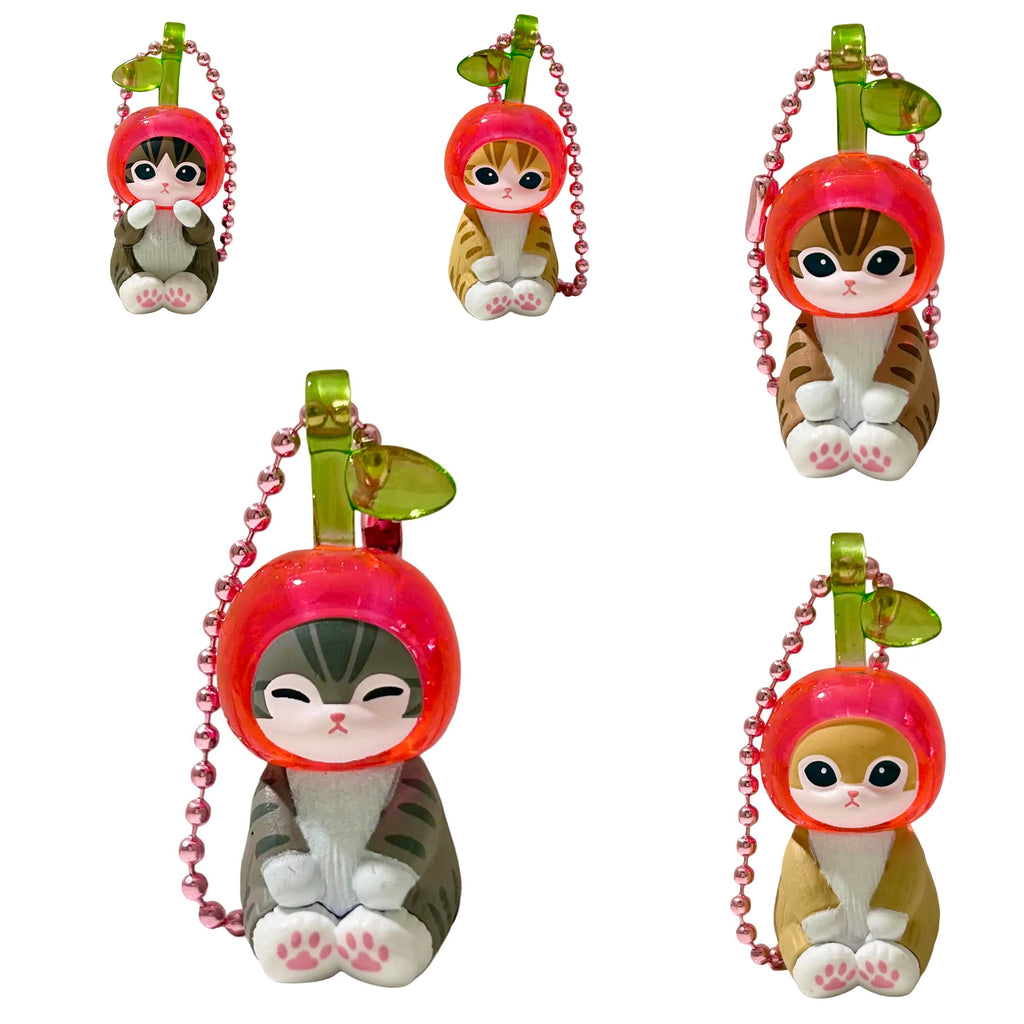Cherry Mofusand Gashapon Keychain