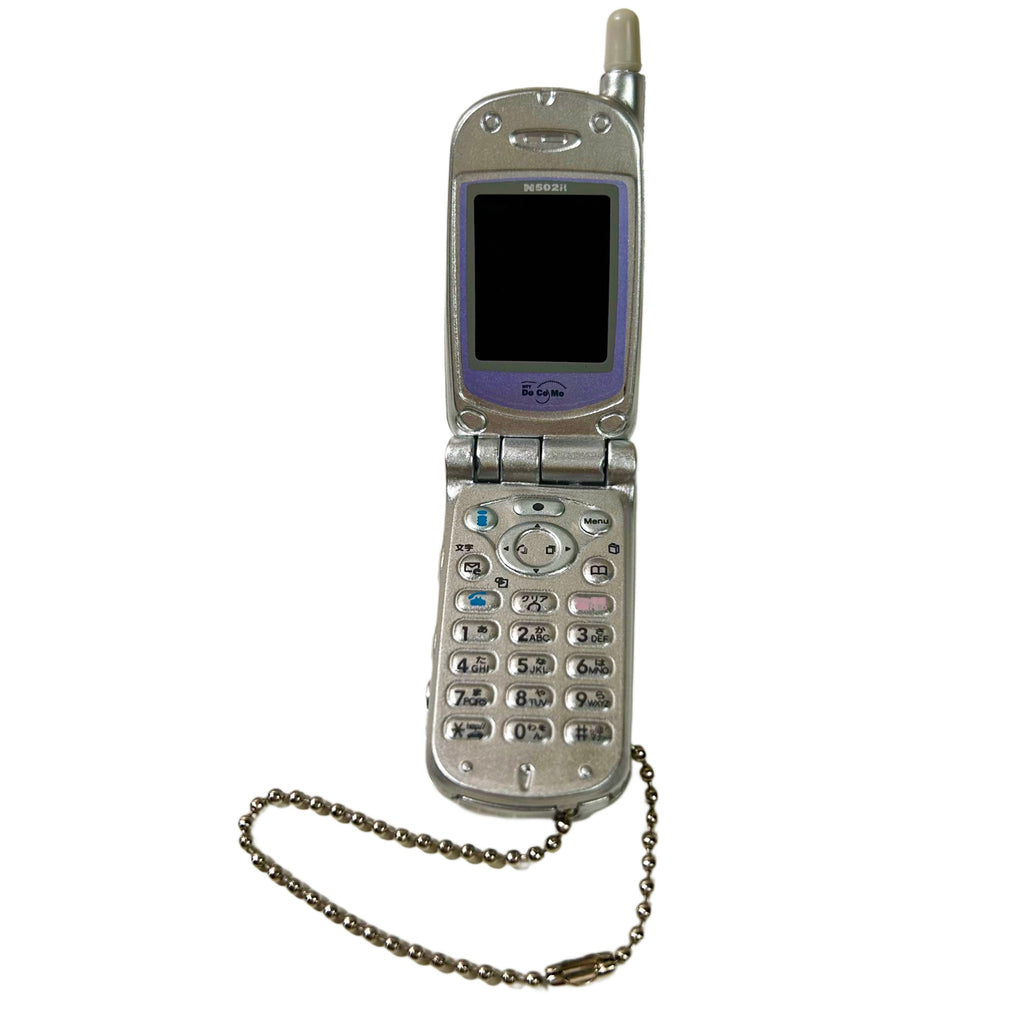 Docomo NEC N502it Flip Phone Keychain Gashapon