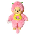 Peach Monchhichi Plush Doll