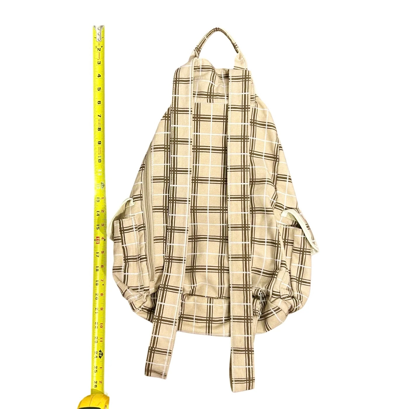 RARE Heisei Retro Plaid Igari Style Backpack