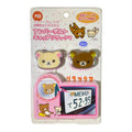 Rilakkuma License Plate Bolt Cap