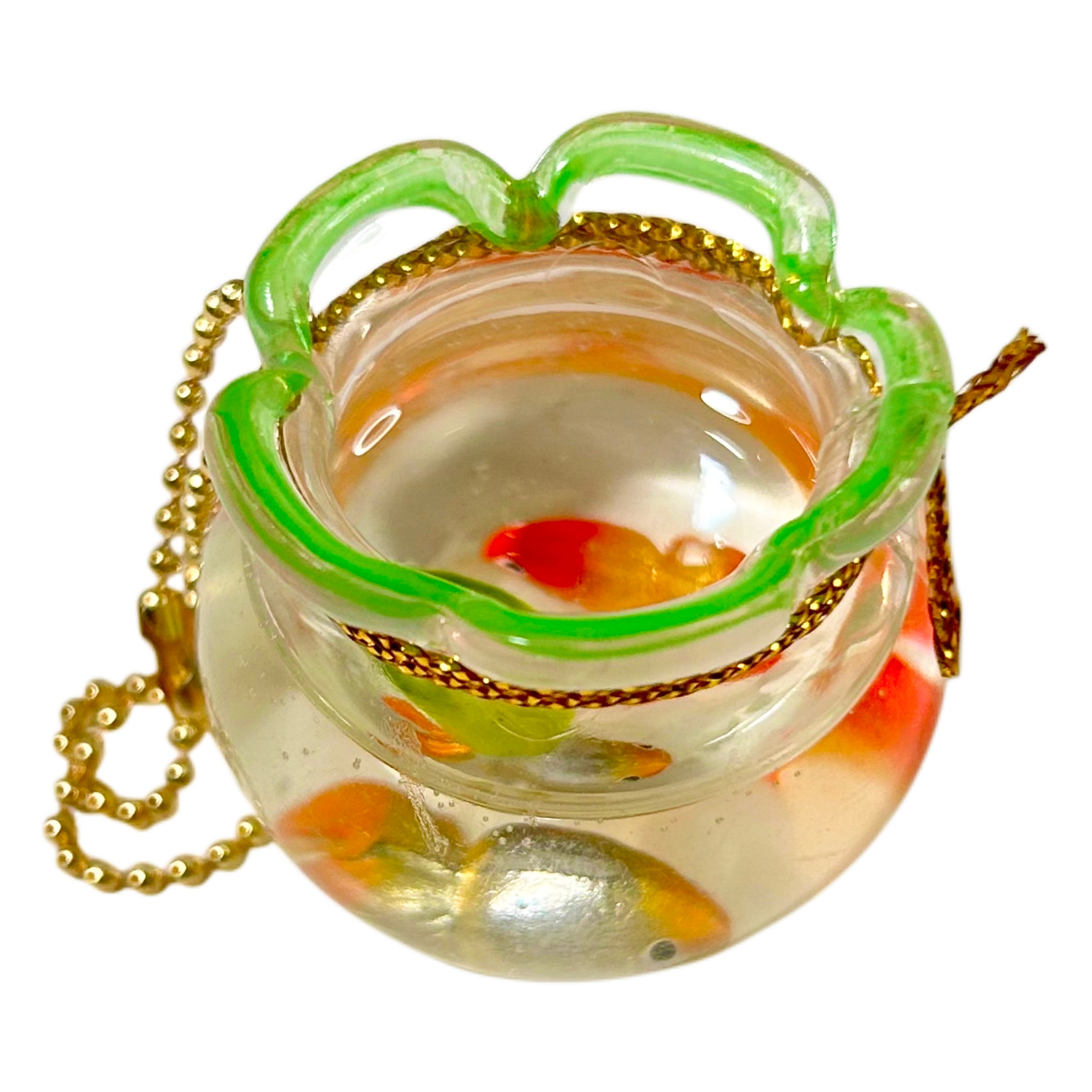 Fishbowl Gashapon Keychain