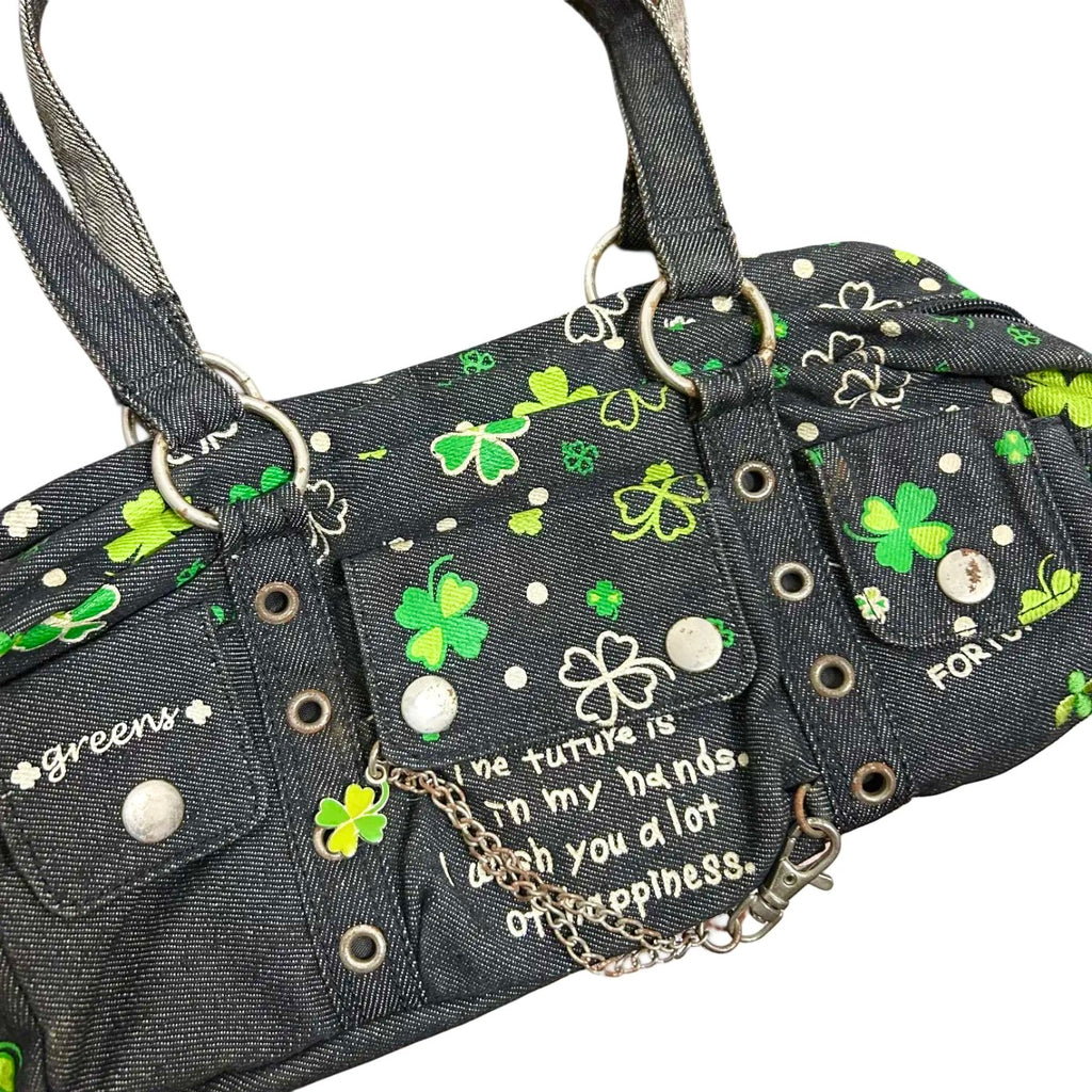 RARE Heisei Retro Clover Shoulder Bag