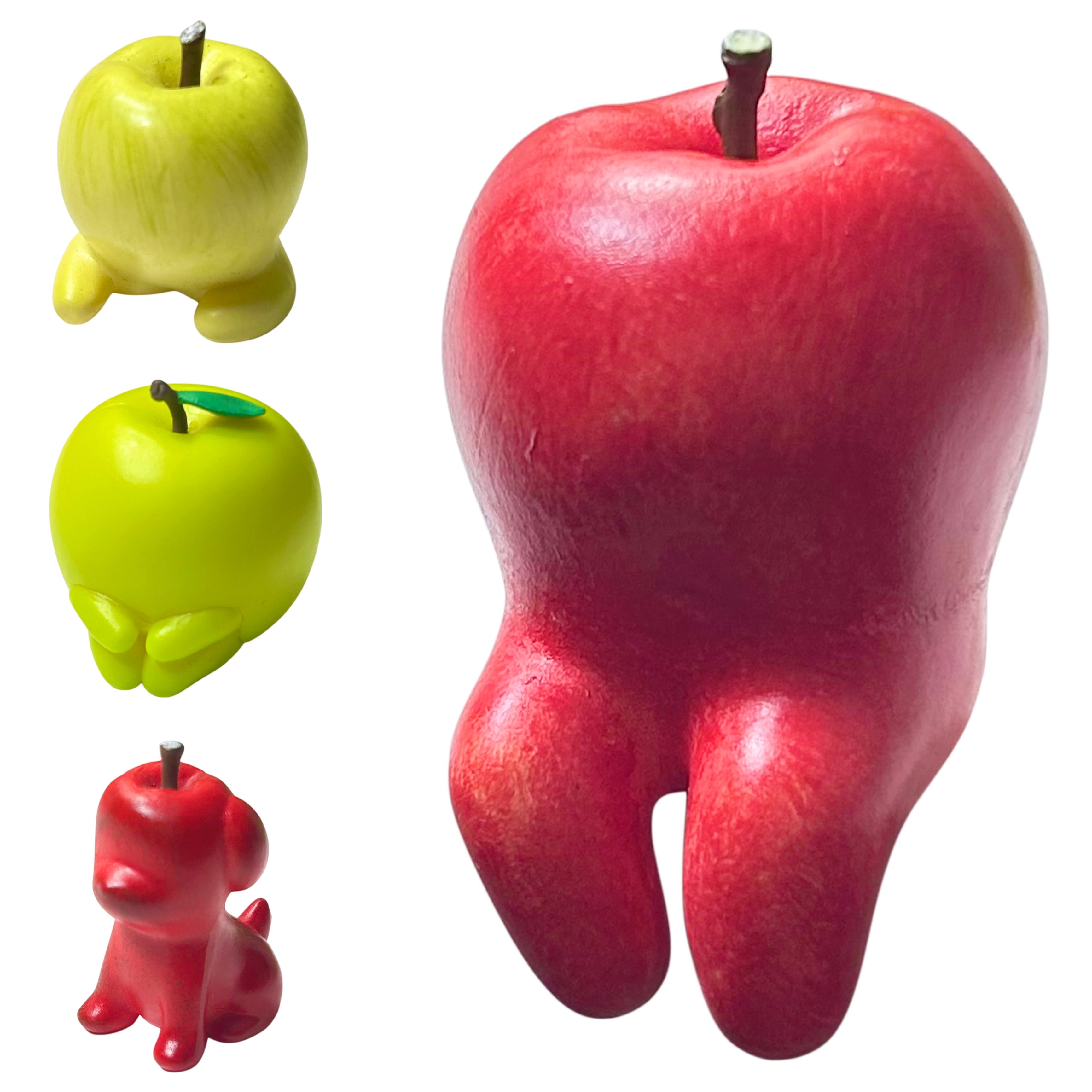 Machiboke Still Waiting For You Apple Gashapon Figure