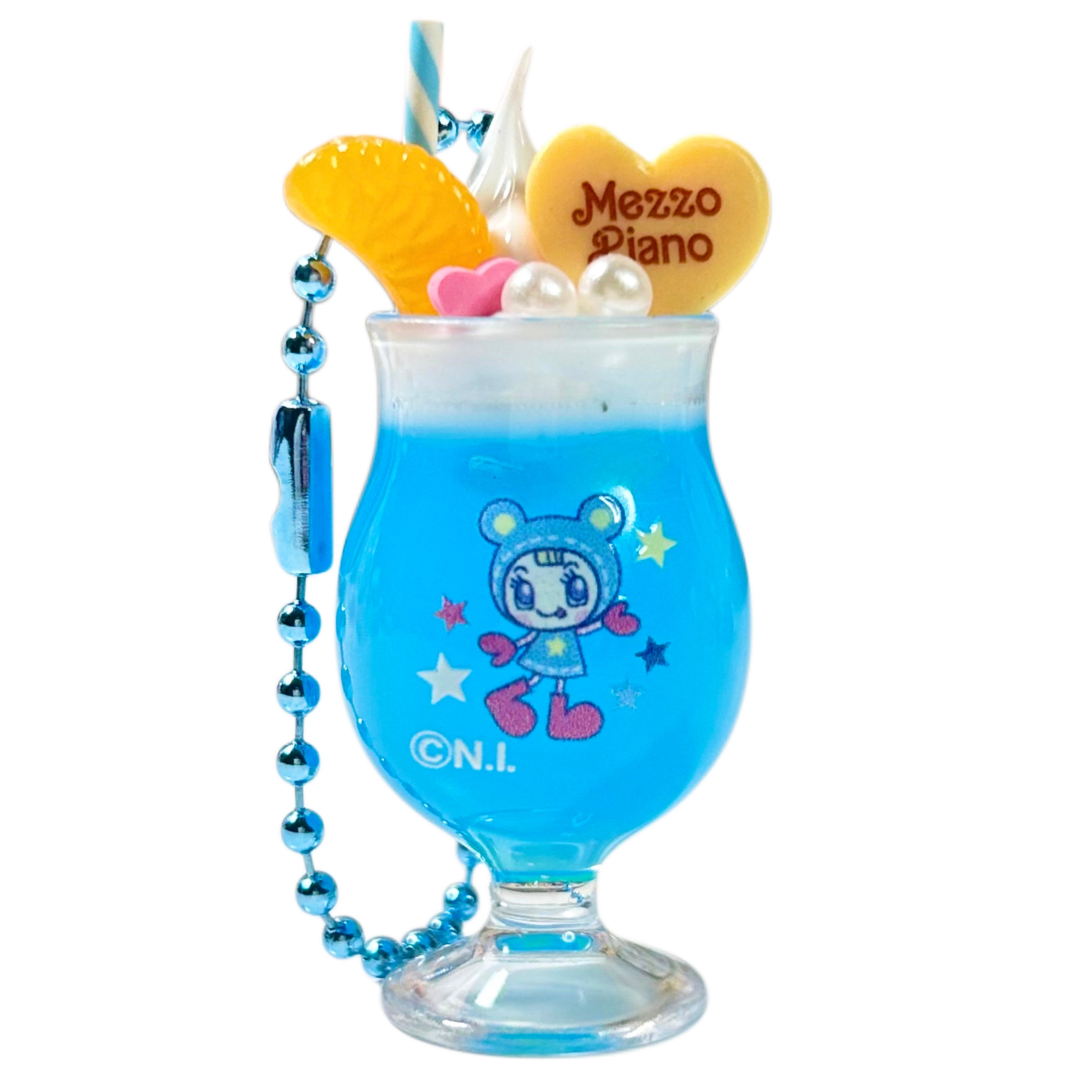 Mezzo Piano Melon Cream Soda Gashapon Keychain