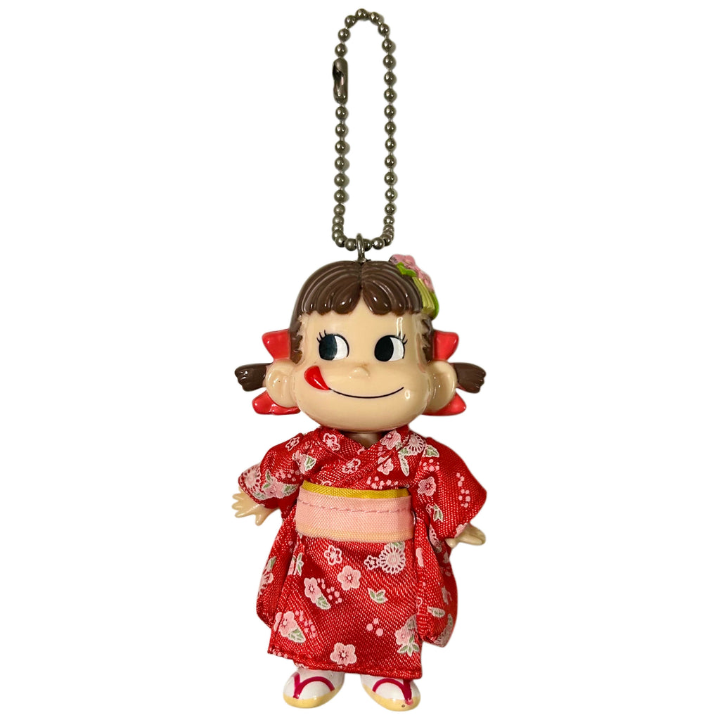Vintage Peko-chan Charm Keychain