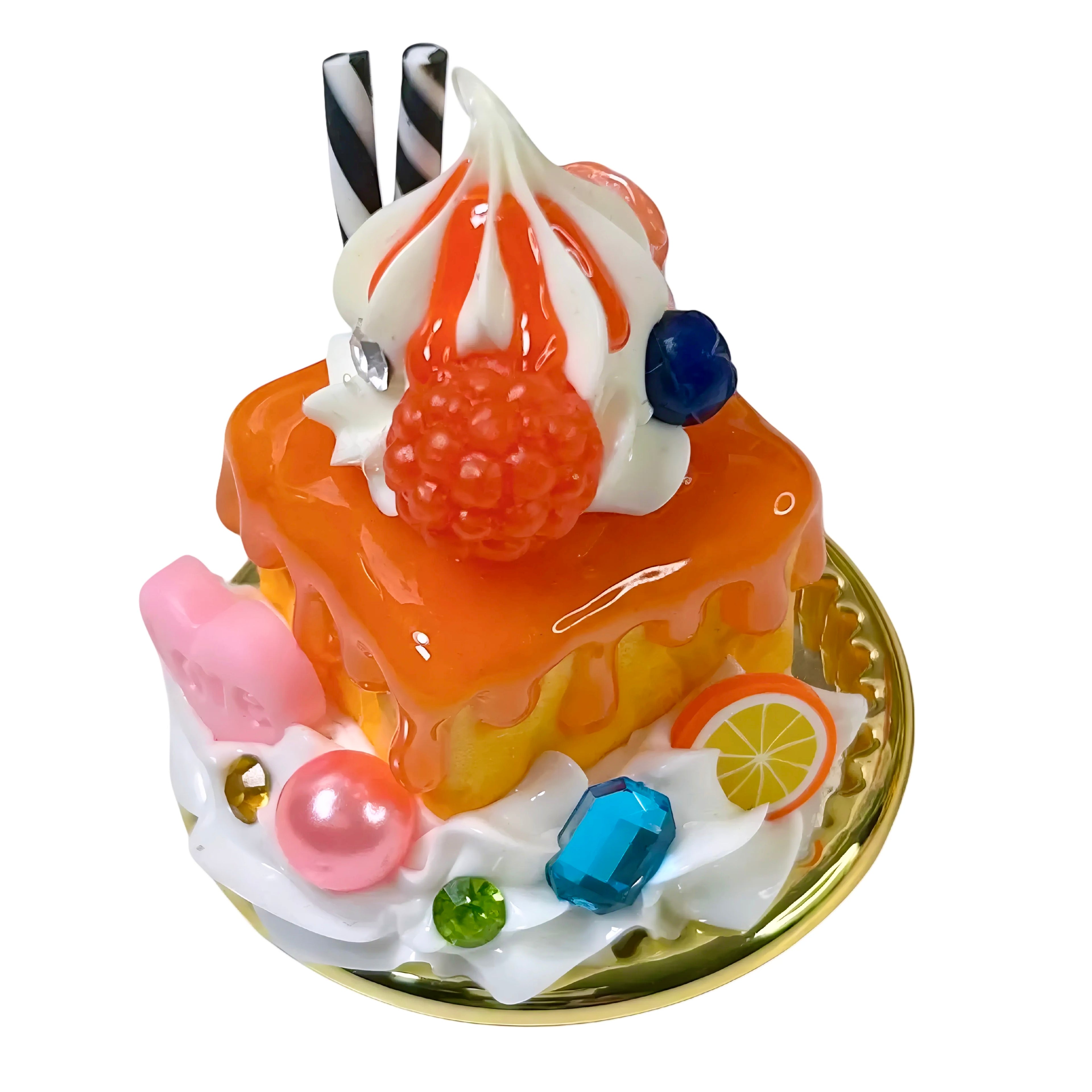 French Toast Luxurious Decoden Sweets Gashapon Keychain