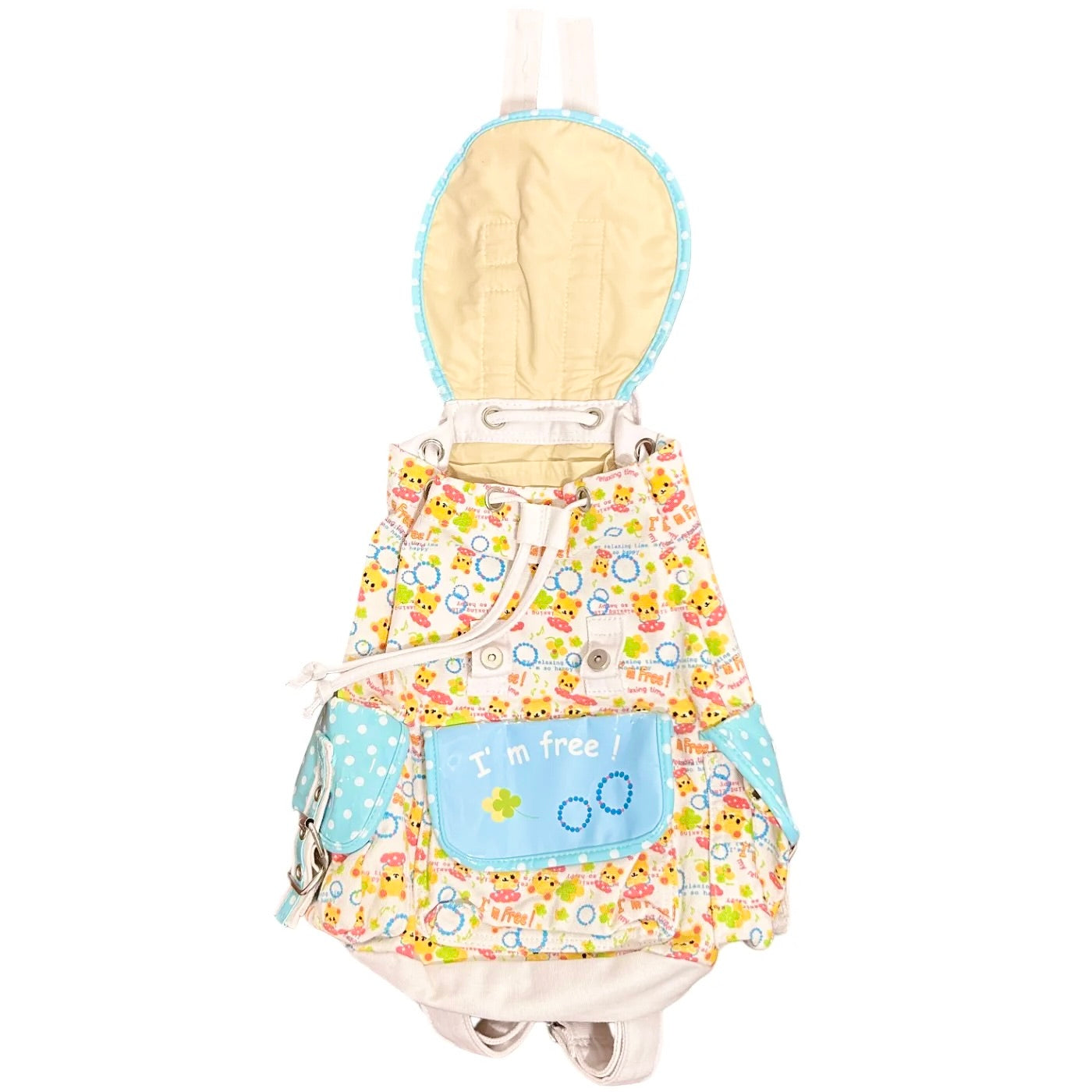 RARE Heisei Retro Sense of Mikasa Rainbow Backpack
