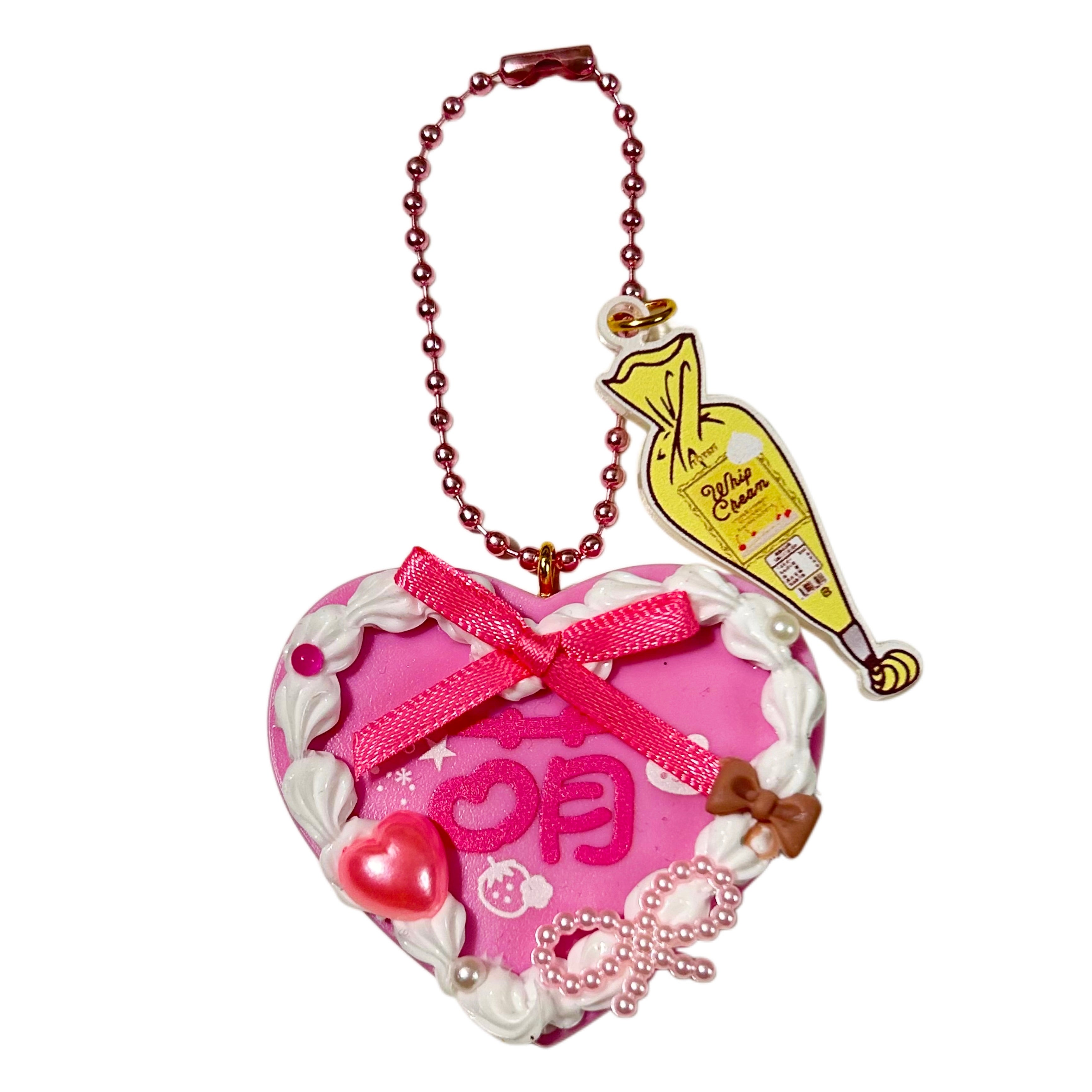 Heart Decoden Gashapon Keychain