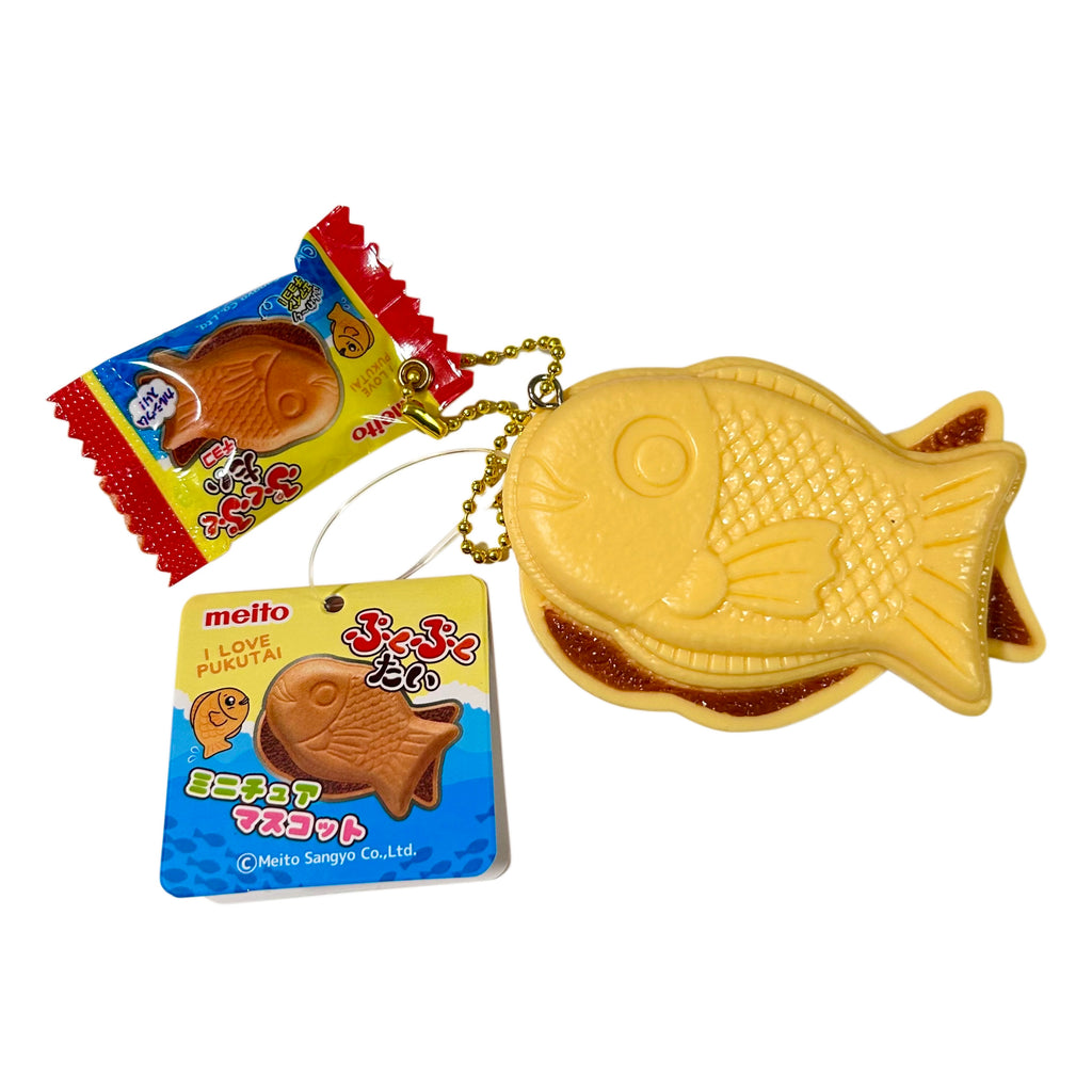 Pukutai Taiyaki Snack Gashapon Keychain