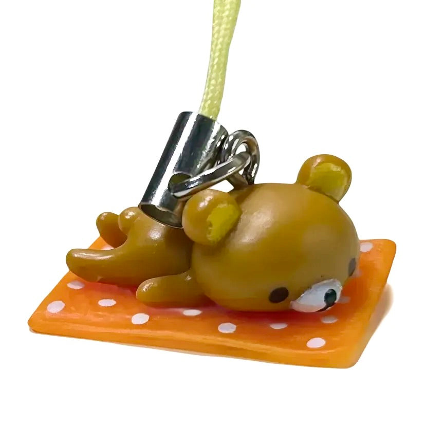 Rilakkuma Beach Day Phone Strap