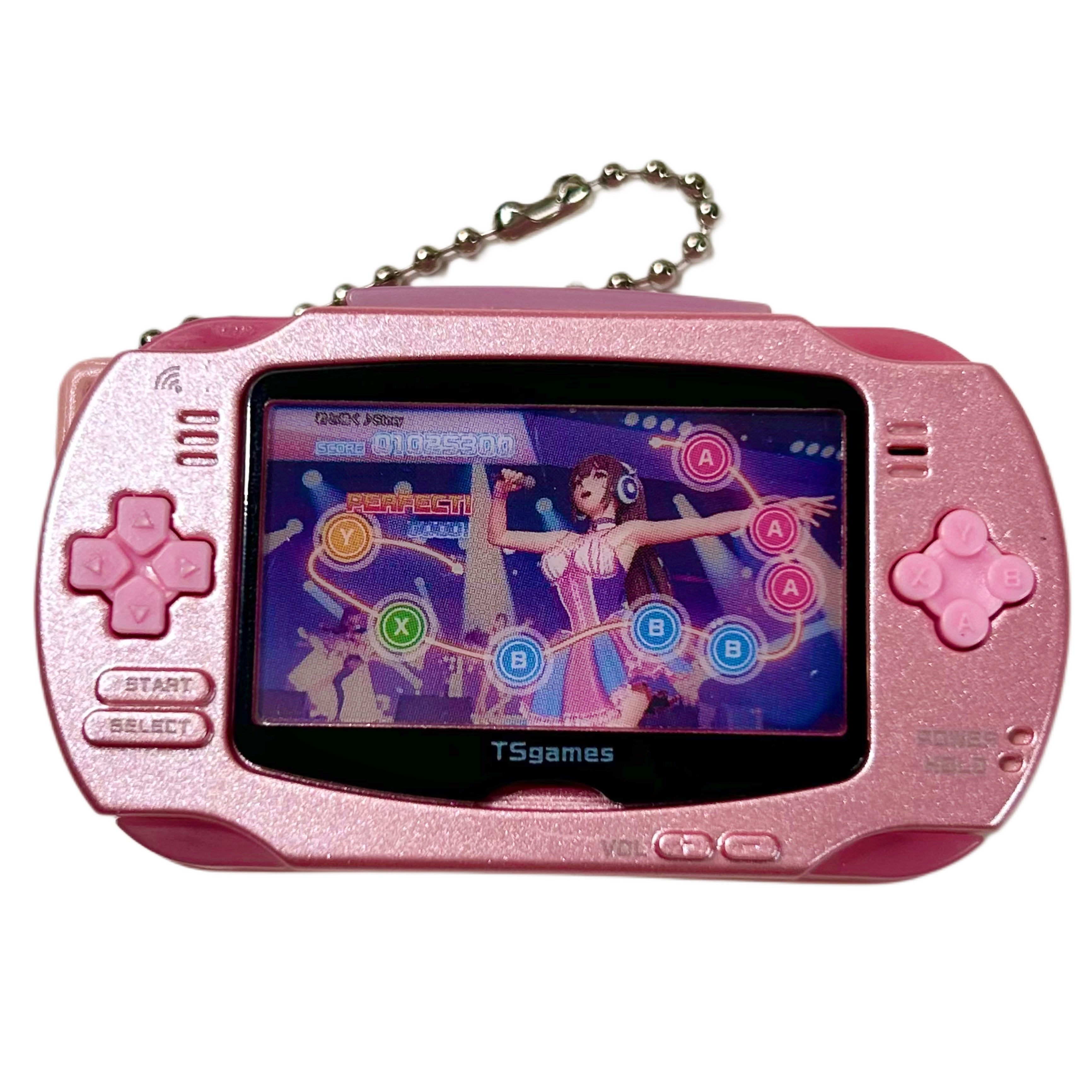 TSgames HandHeld Console Audio Recording Gashapon Keychain
