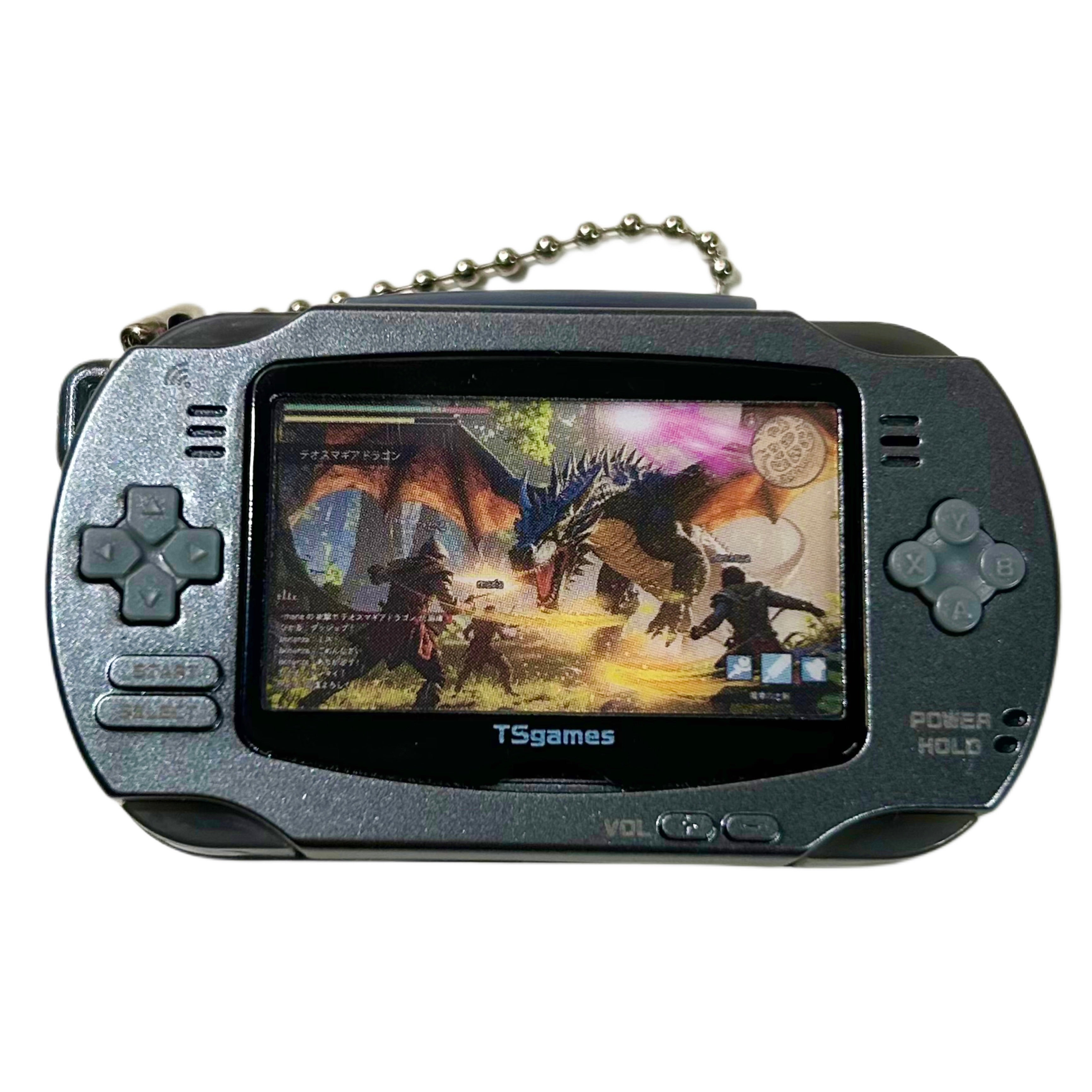 TSgames HandHeld Console Audio Recording Gashapon Keychain
