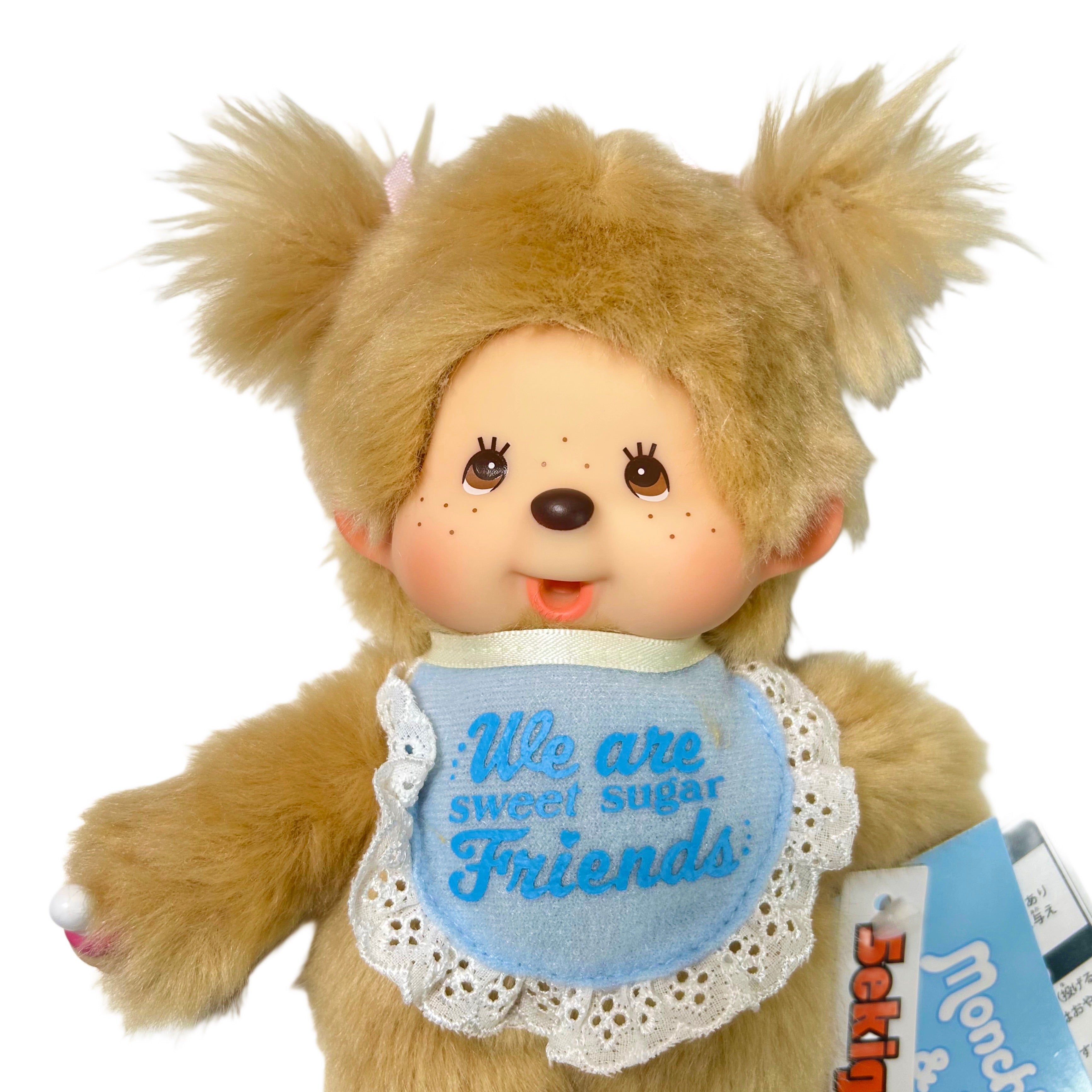 Sweet Sugar Friends Monchhichi Girl Doll