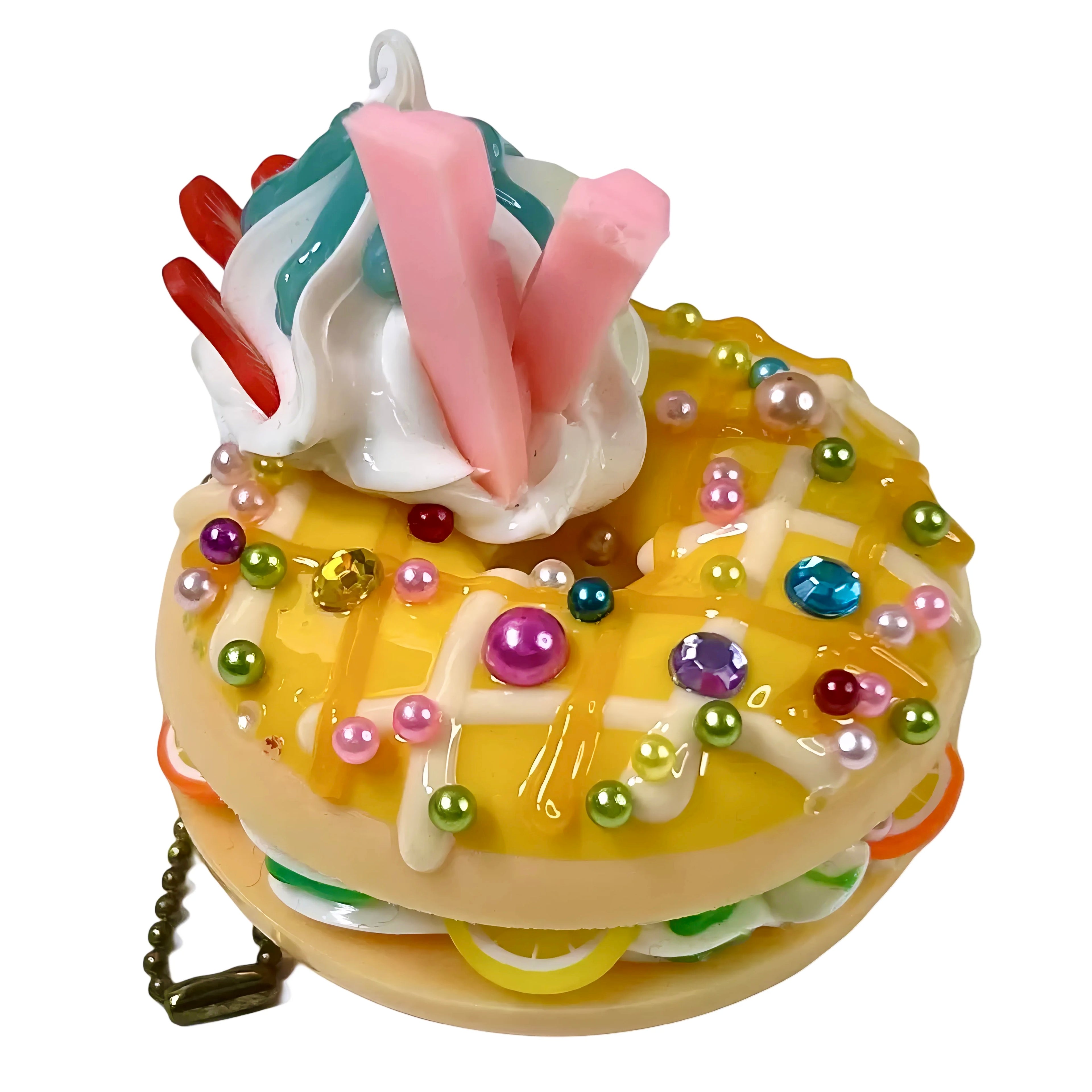 Donut Luxurious Decoden Sweets Gashapon Keychain