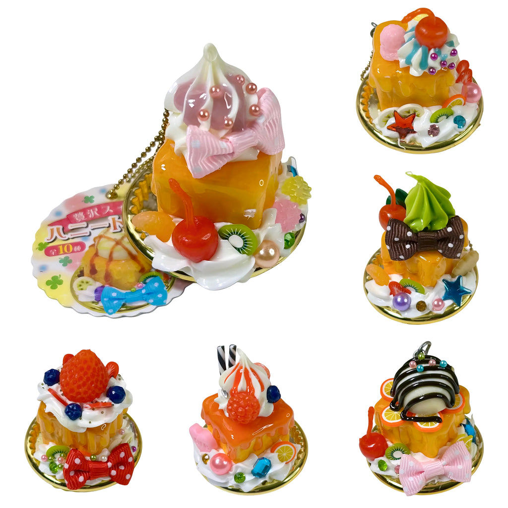 French Toast Luxurious Decoden Sweets Gashapon Keychain