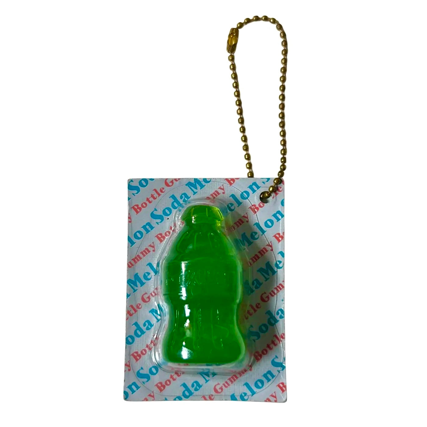 Melon Cream Soda Gummy Gashapon Keychain