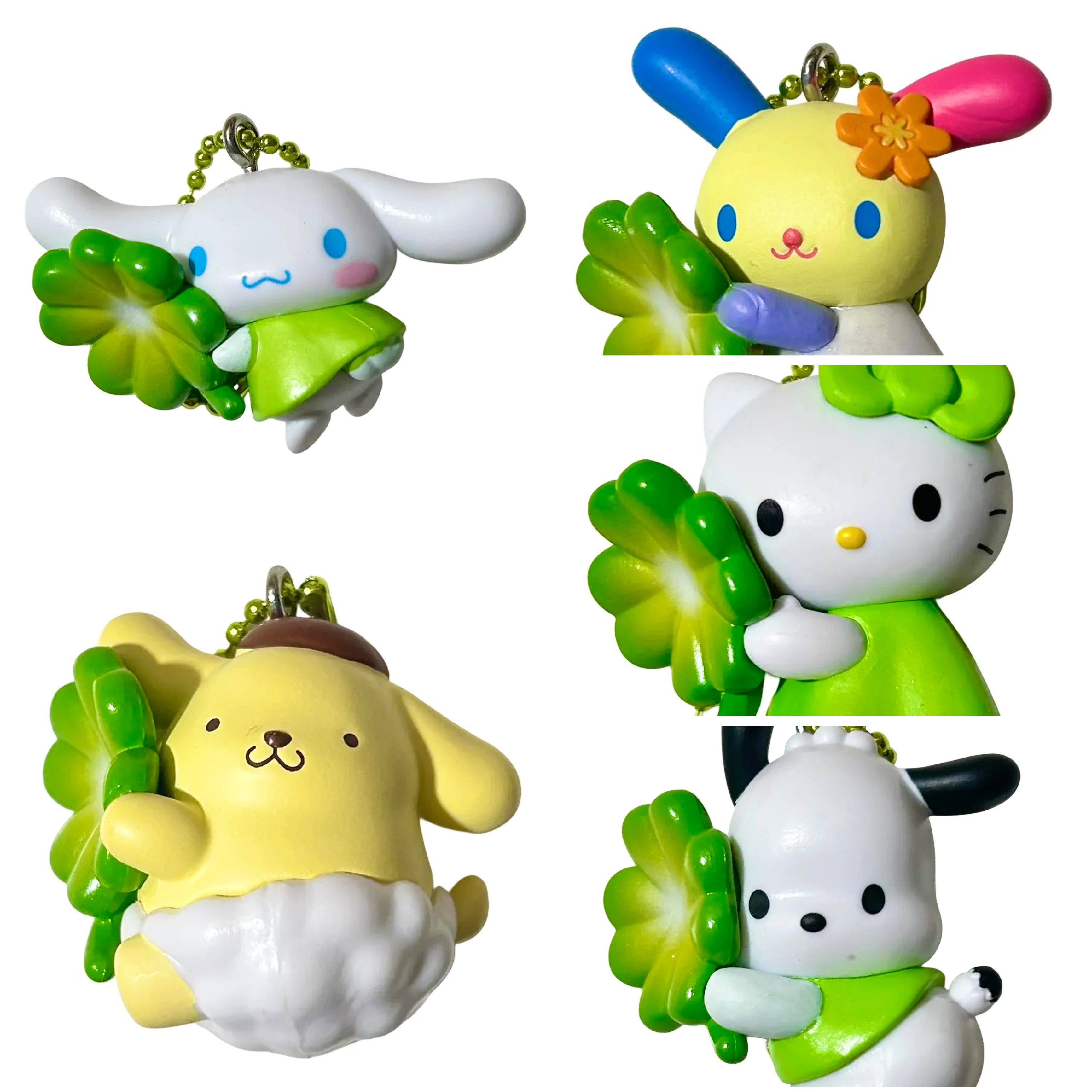 Clover Huggers Sanrio Characters Gashapon Keychain