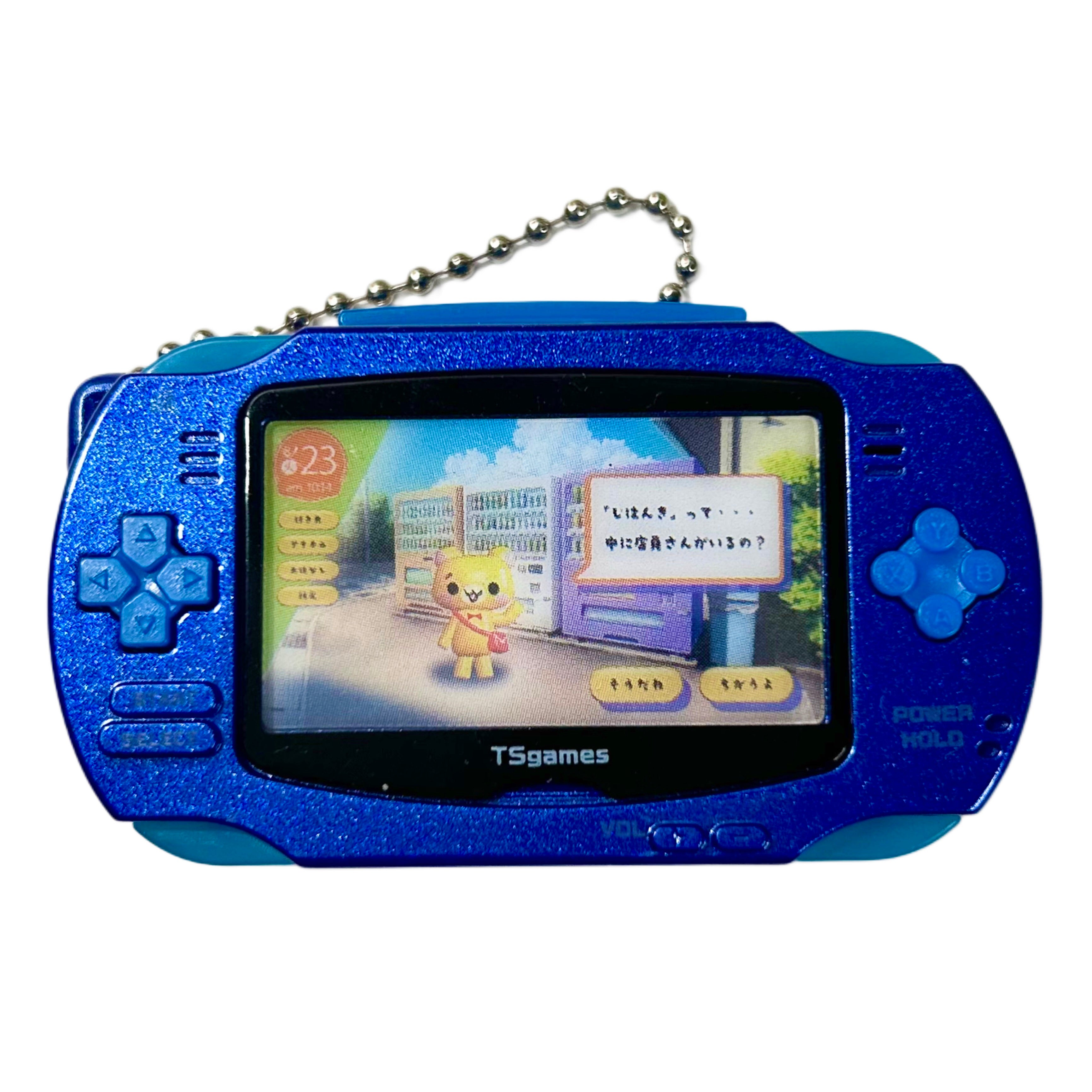 TSgames HandHeld Console Audio Recording Gashapon Keychain