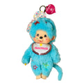 EXTREMELY RARE OTONALAB Light Blue Girl Monchhichi Keychain