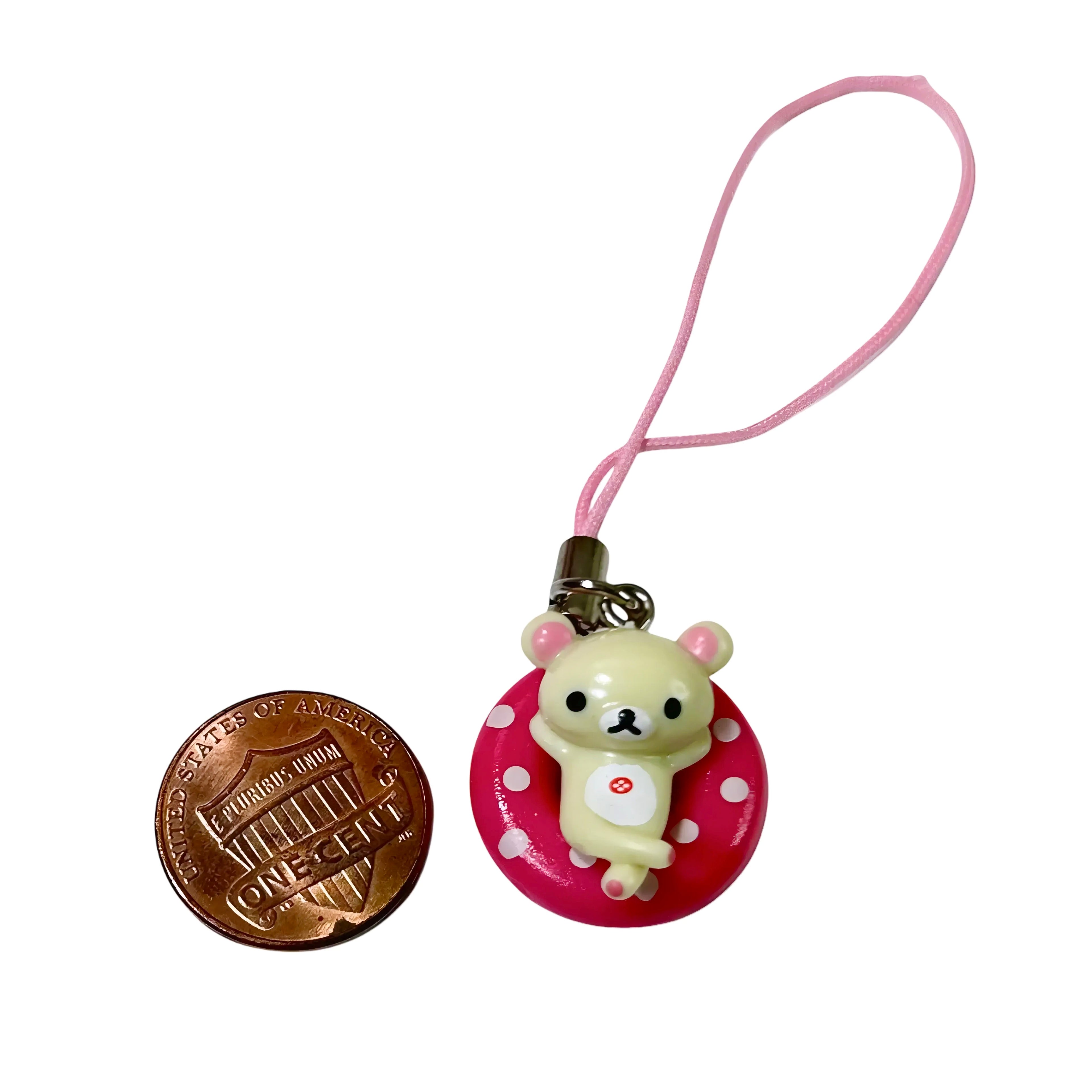 Rilakkuma Beach Day Phone Strap