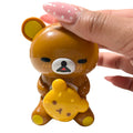 Japan Rilakkuma Mcdonald's Happy Meal Burger Clock Fidget Toy