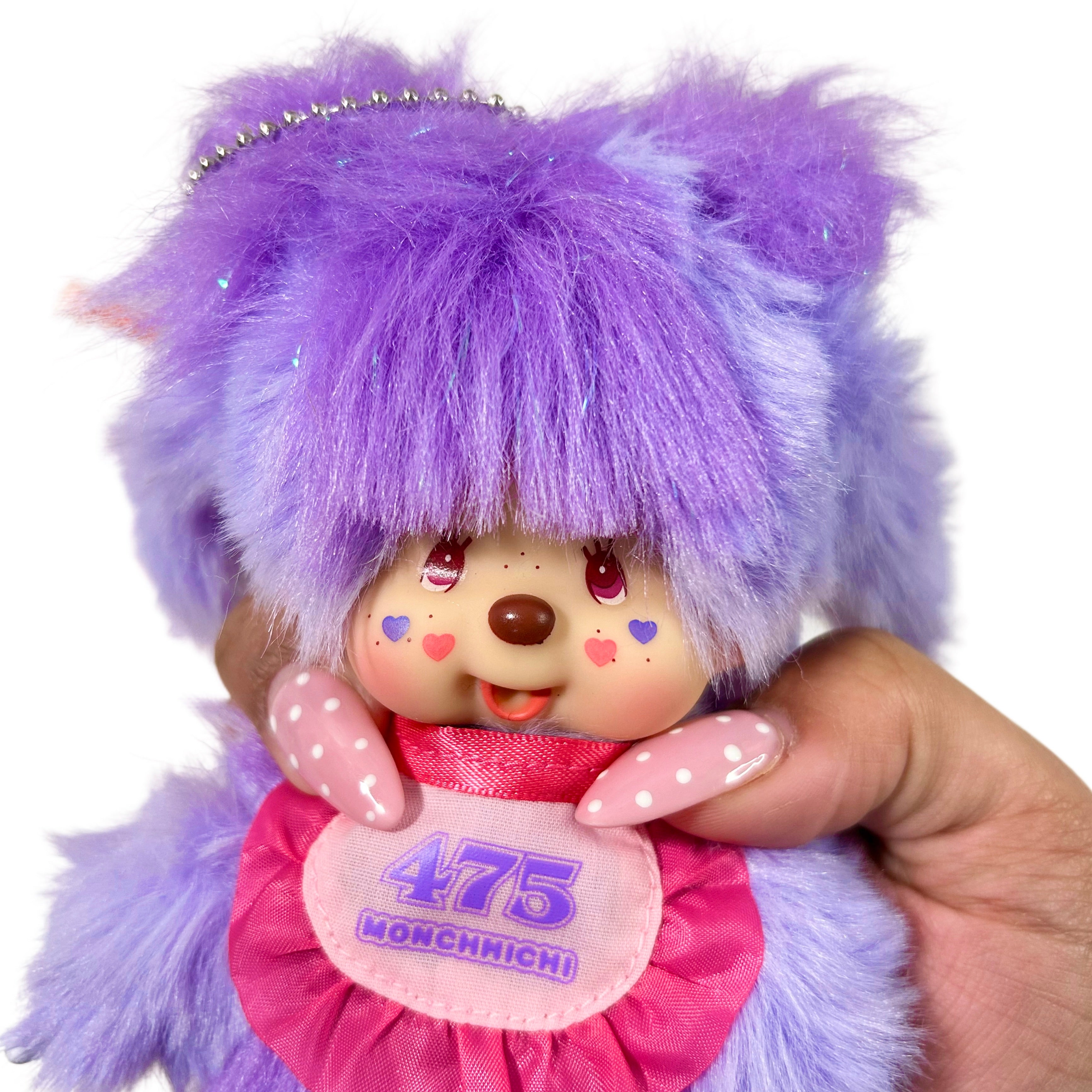475 Shinako Limited Wataame-chan x Monchhichi Keychain