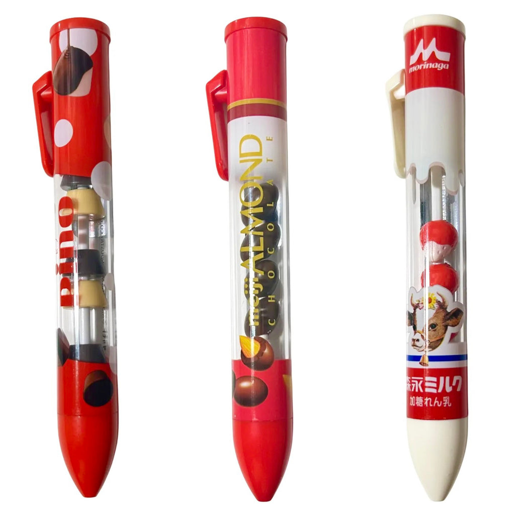 Meji Heisei Retro Rare Candy Red Pens