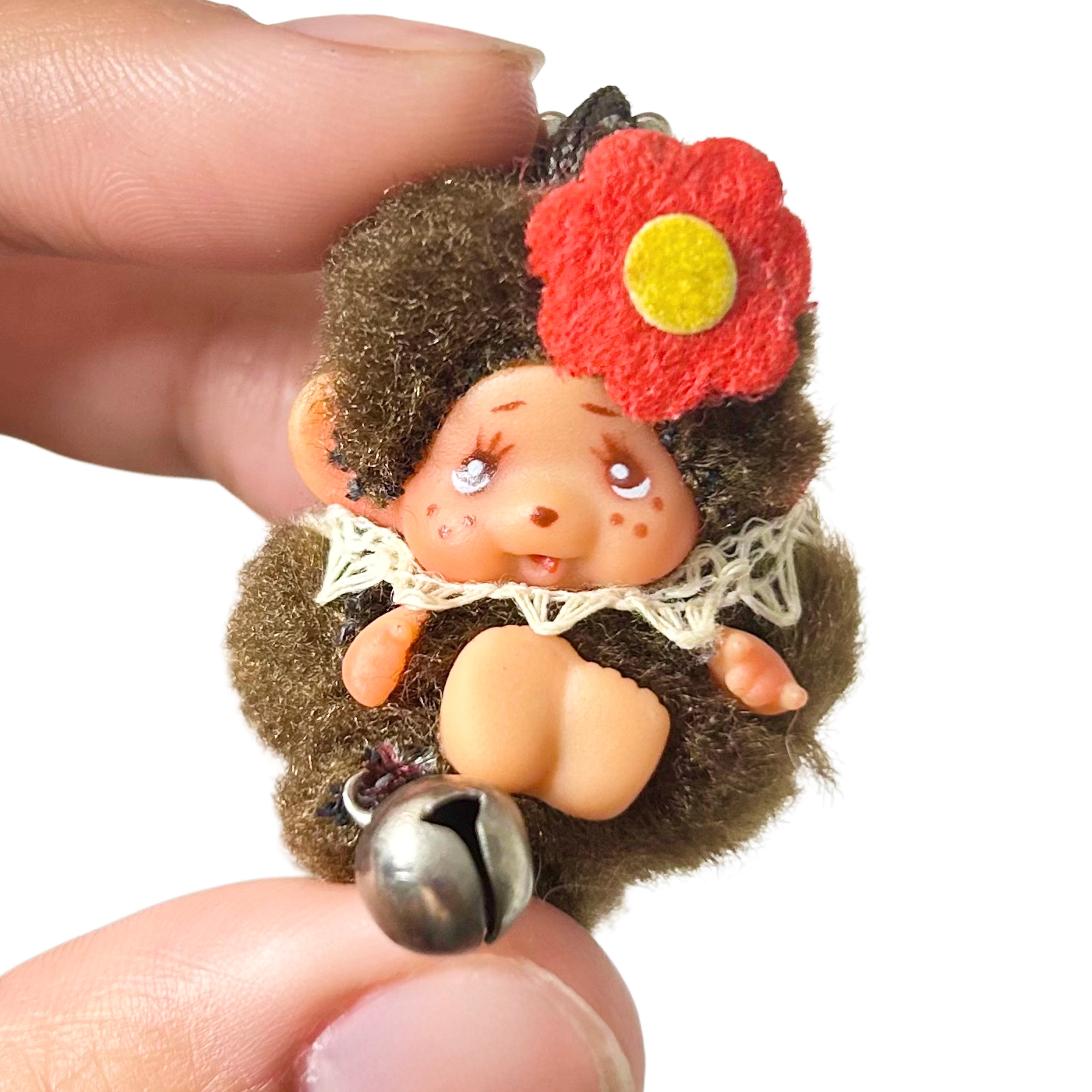 RARE Vintage 1900s Monchhichi Keychain