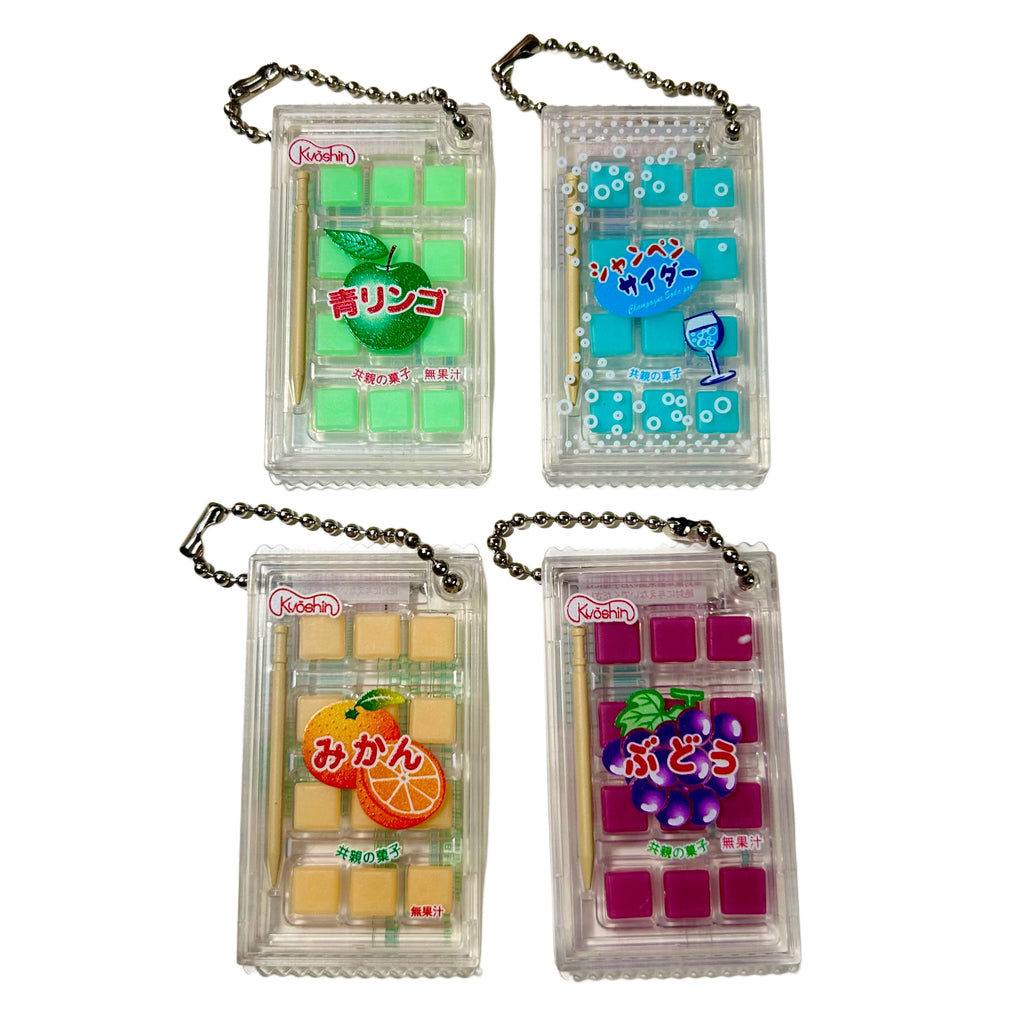 Kyoshin Toothpick Candy Gashapon Keychain
