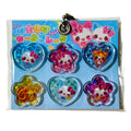 Heisei Retro Puff Sticker Gashapon Keychains