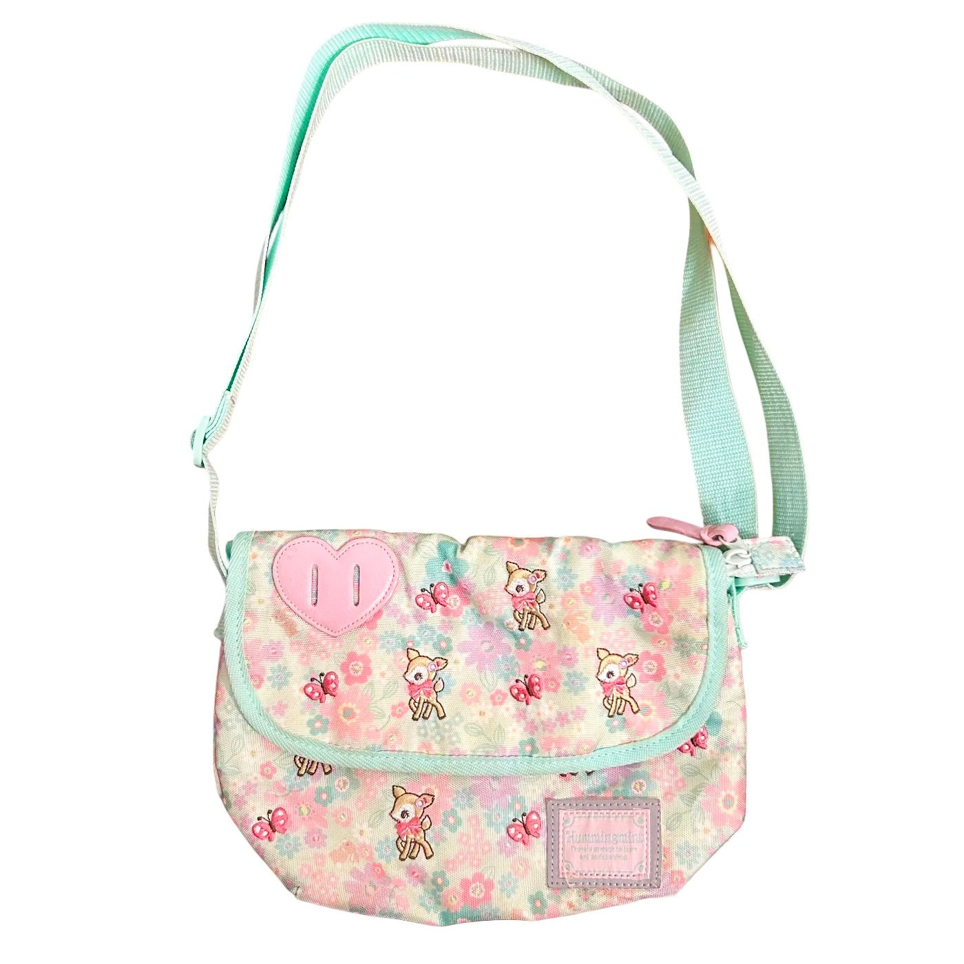 HummingMint Embroidered Sanrio Shoulder Bag