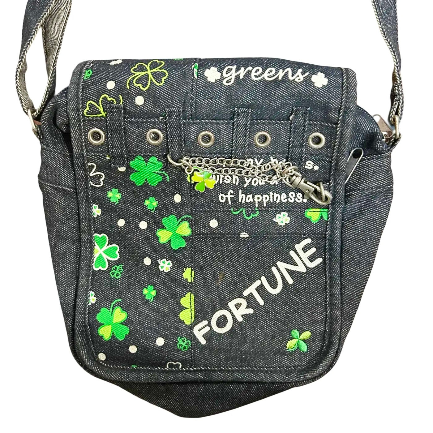 RARE Heisei Retro Clover Crossbody Bag