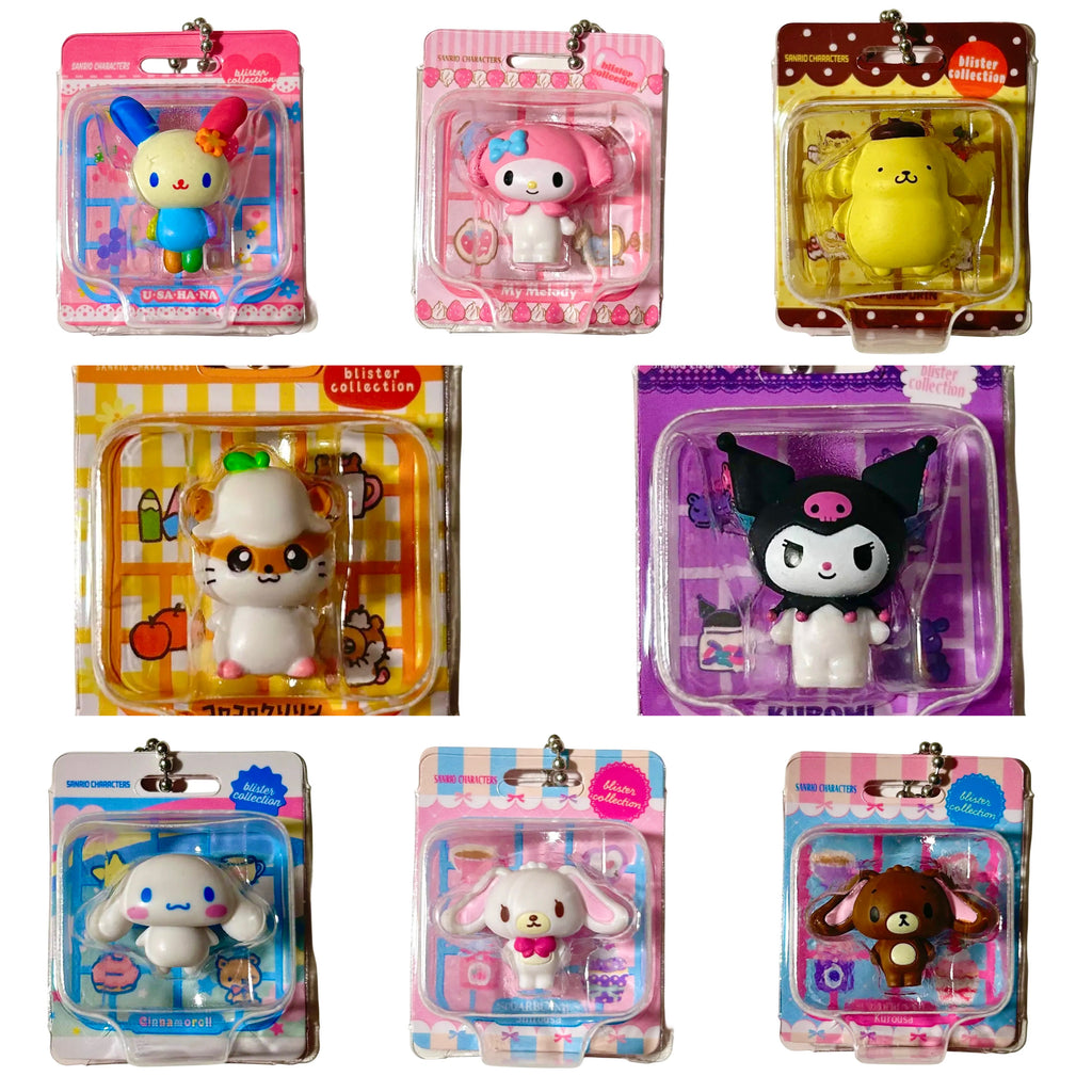 Blister Collection Sanrio Characters Gashapon Keychain