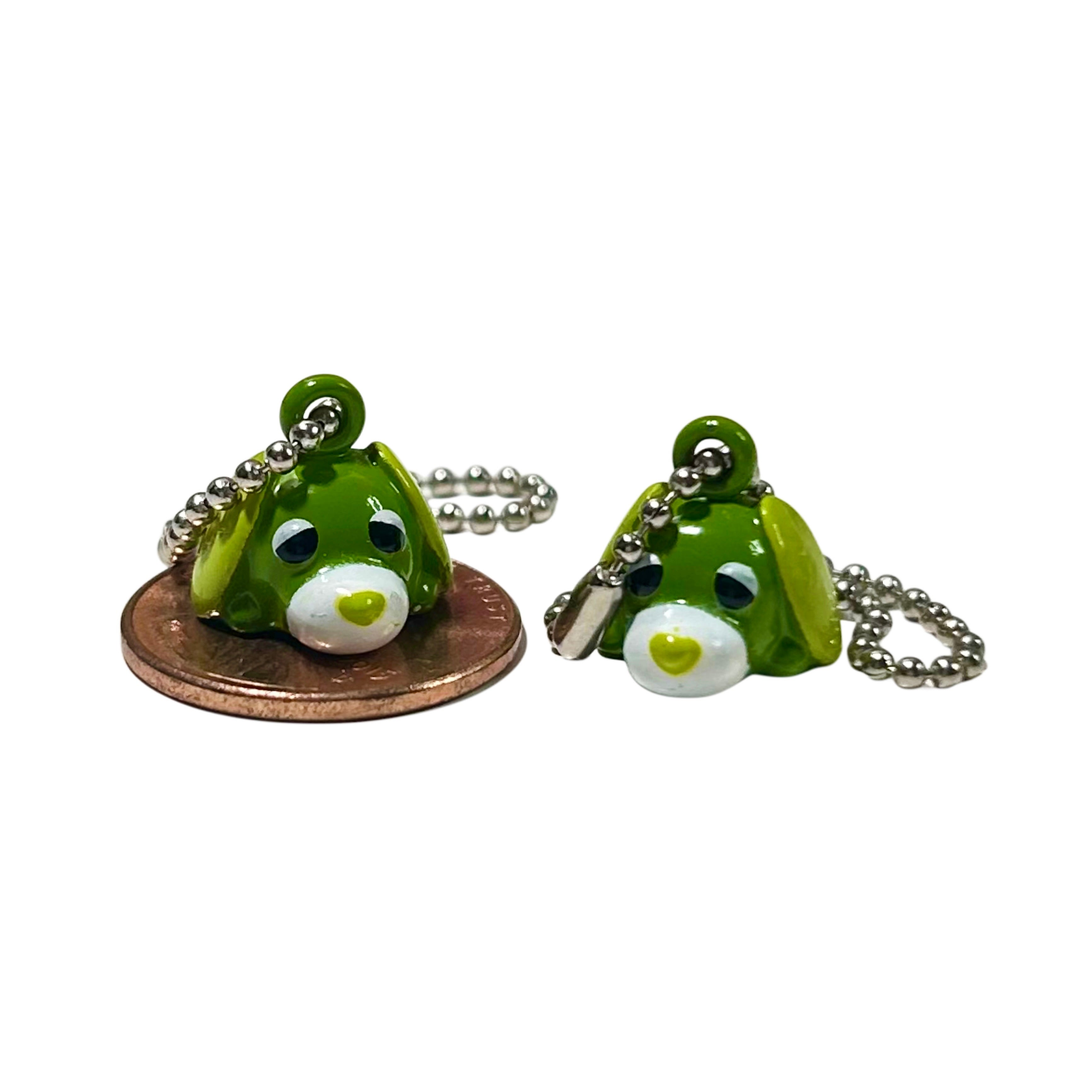 Ocha-Inu ItoEn Ryoku Tiny Laying Down Keychain