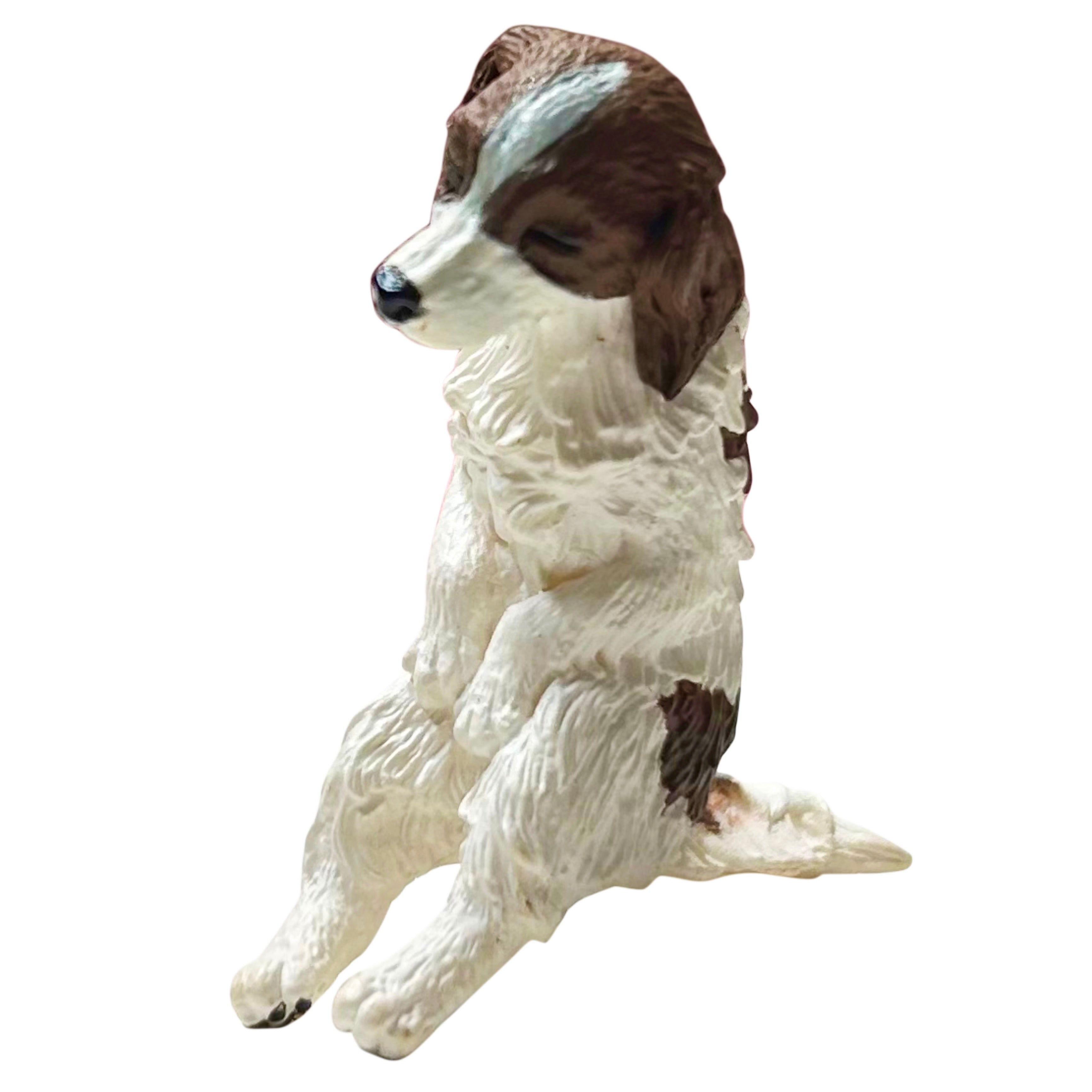 Sitting Dogs Gashapon Keychain